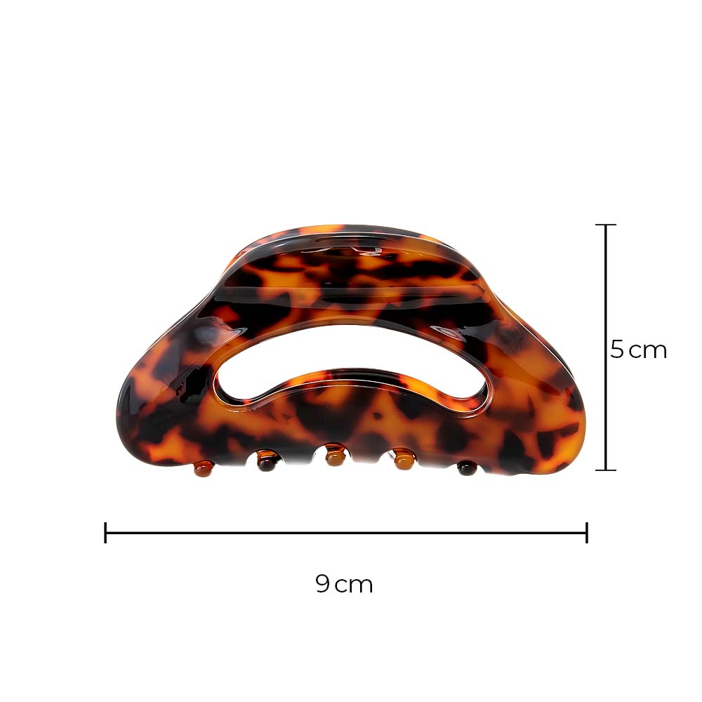 Oval Cutout Hair Claw Clip - Adina's Jewels