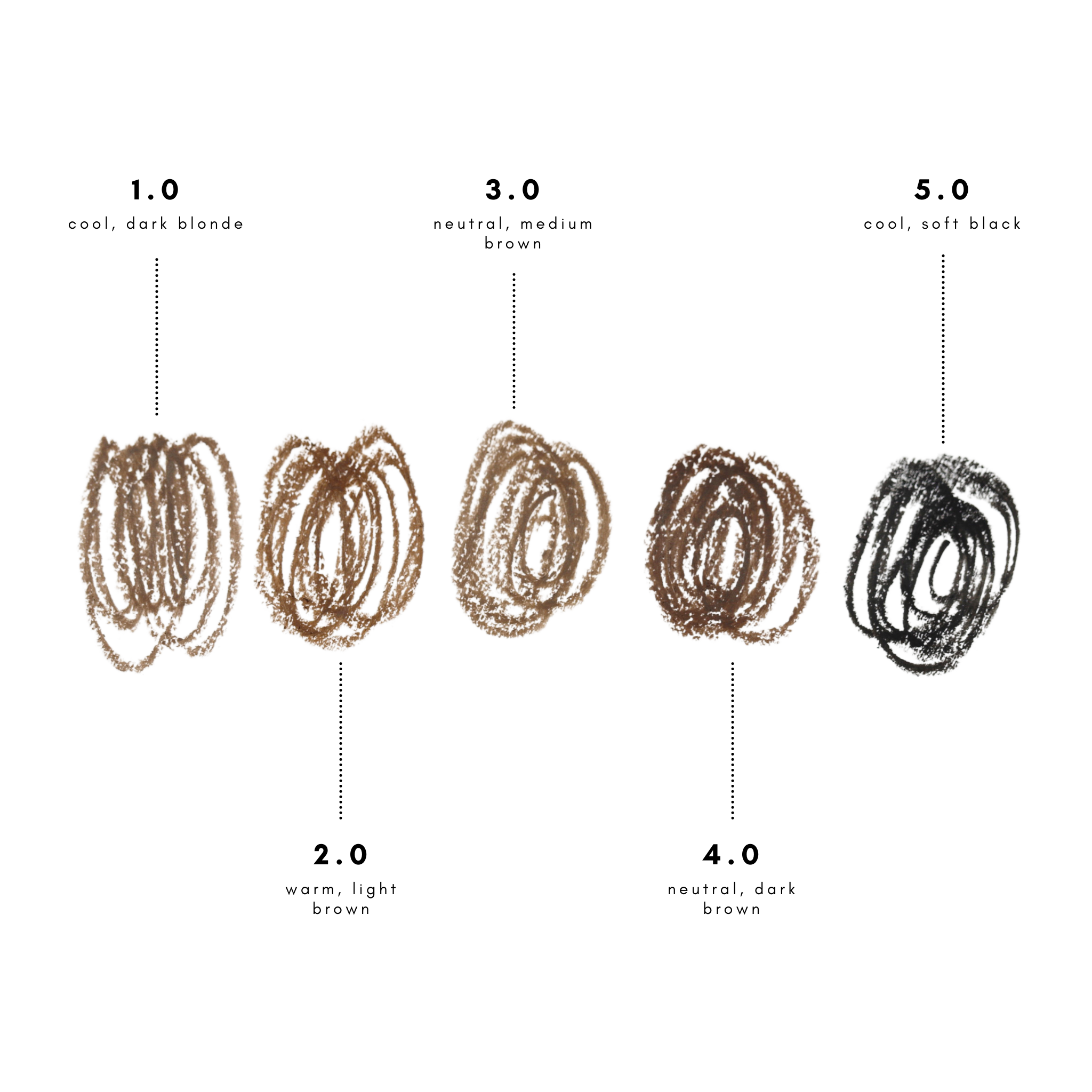 Swatches, Get Fluffed Brow Definer - Half Caked