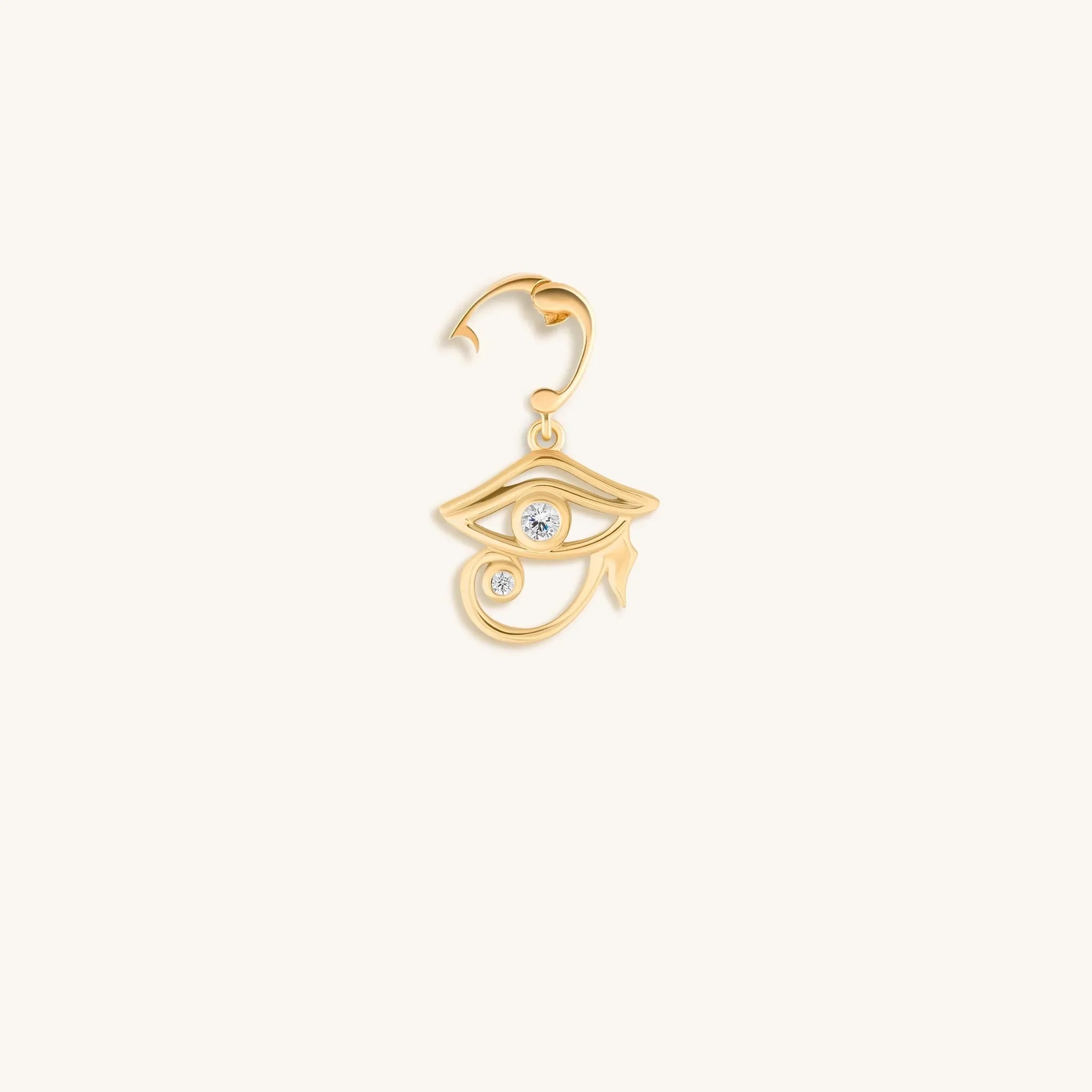Aligned Vision Eye of Horus Charm