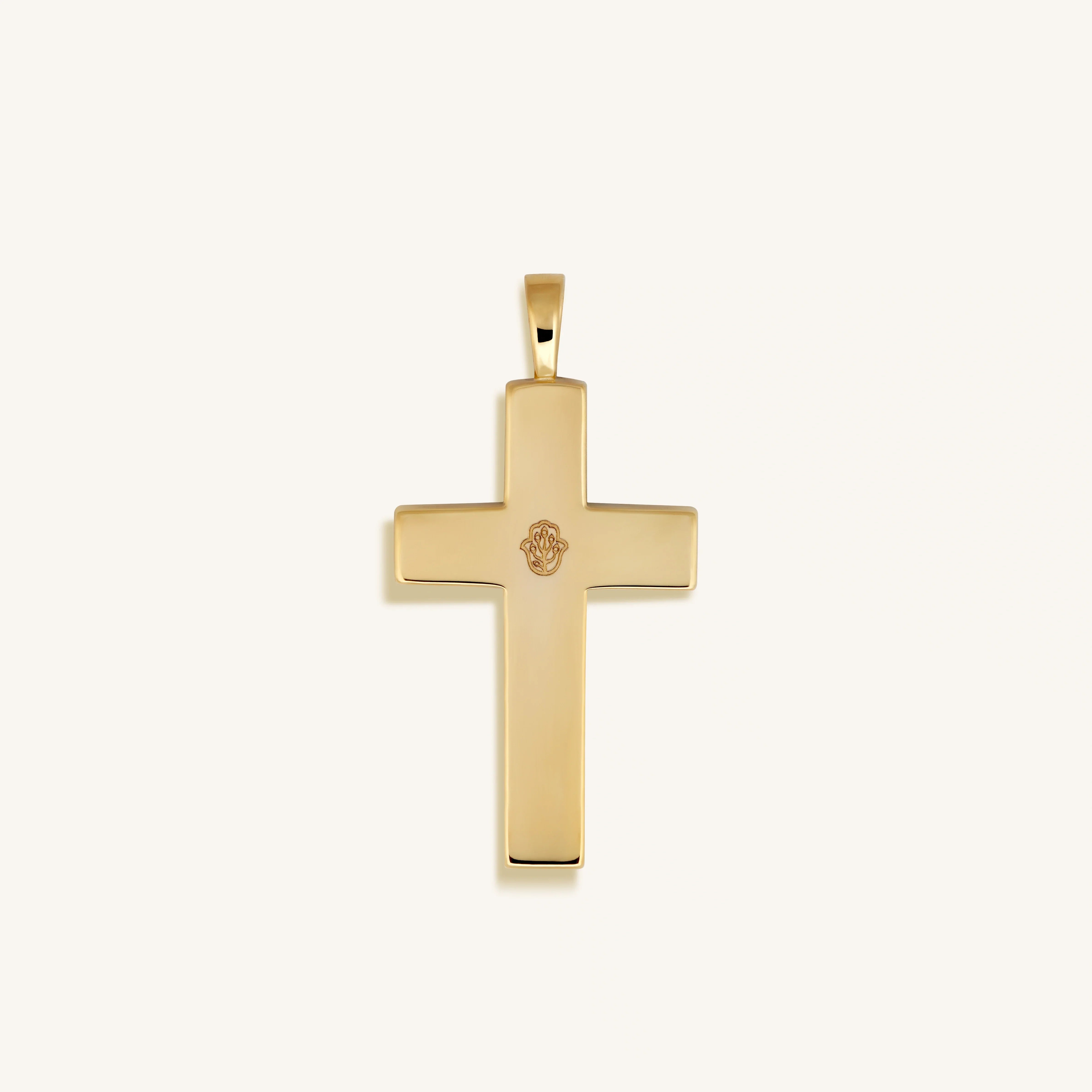 Faithful Abundance Cross Mother of Pearl Charm