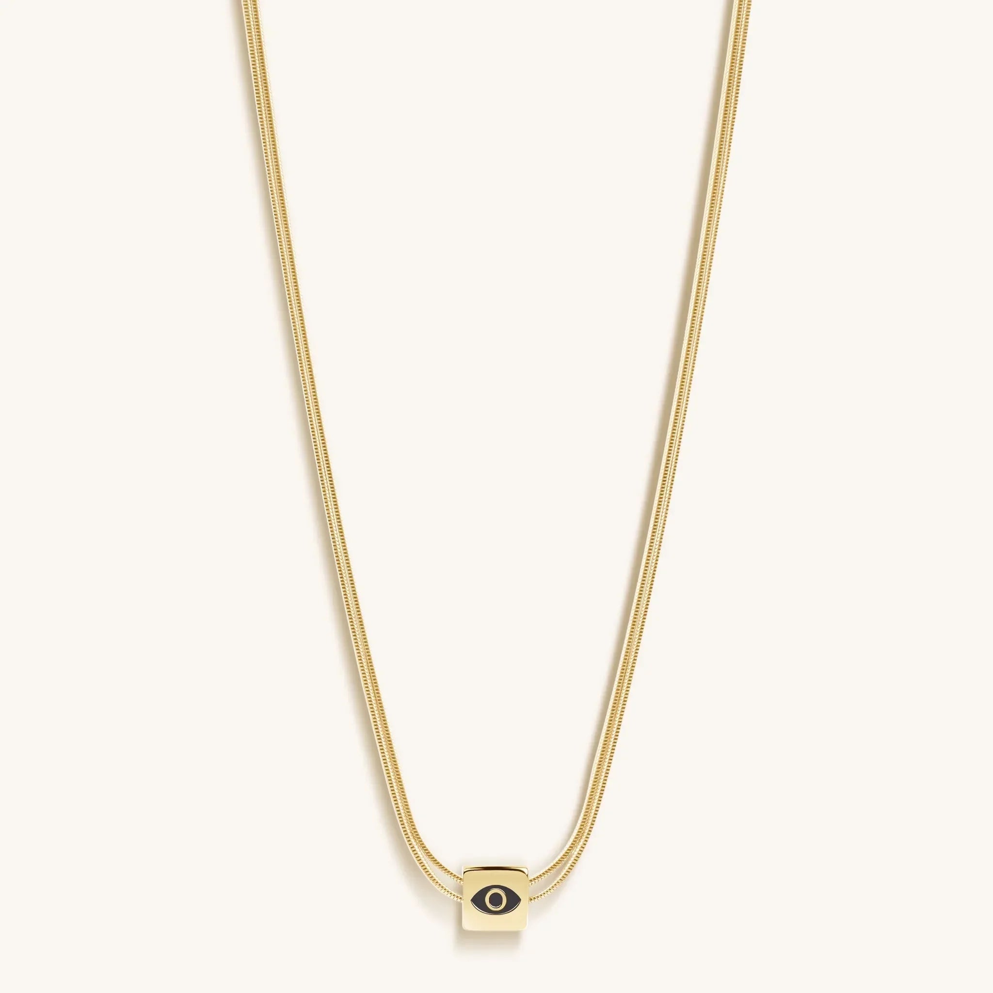 Motivate & Inspire - Peridot Evil Eye August Birthstone Necklace