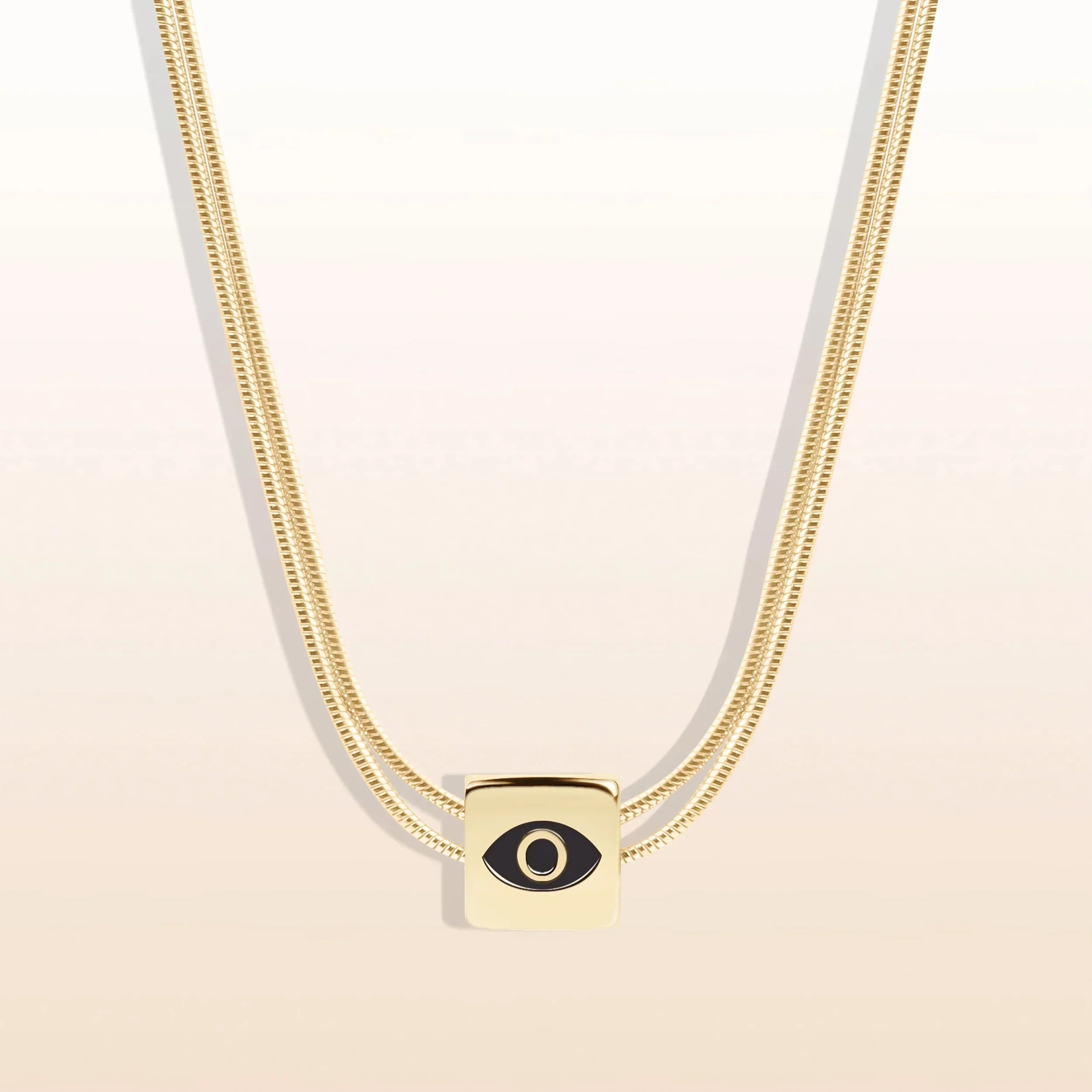 Imagine & Dream - Amethyst Evil Eye February Birthstone Necklace