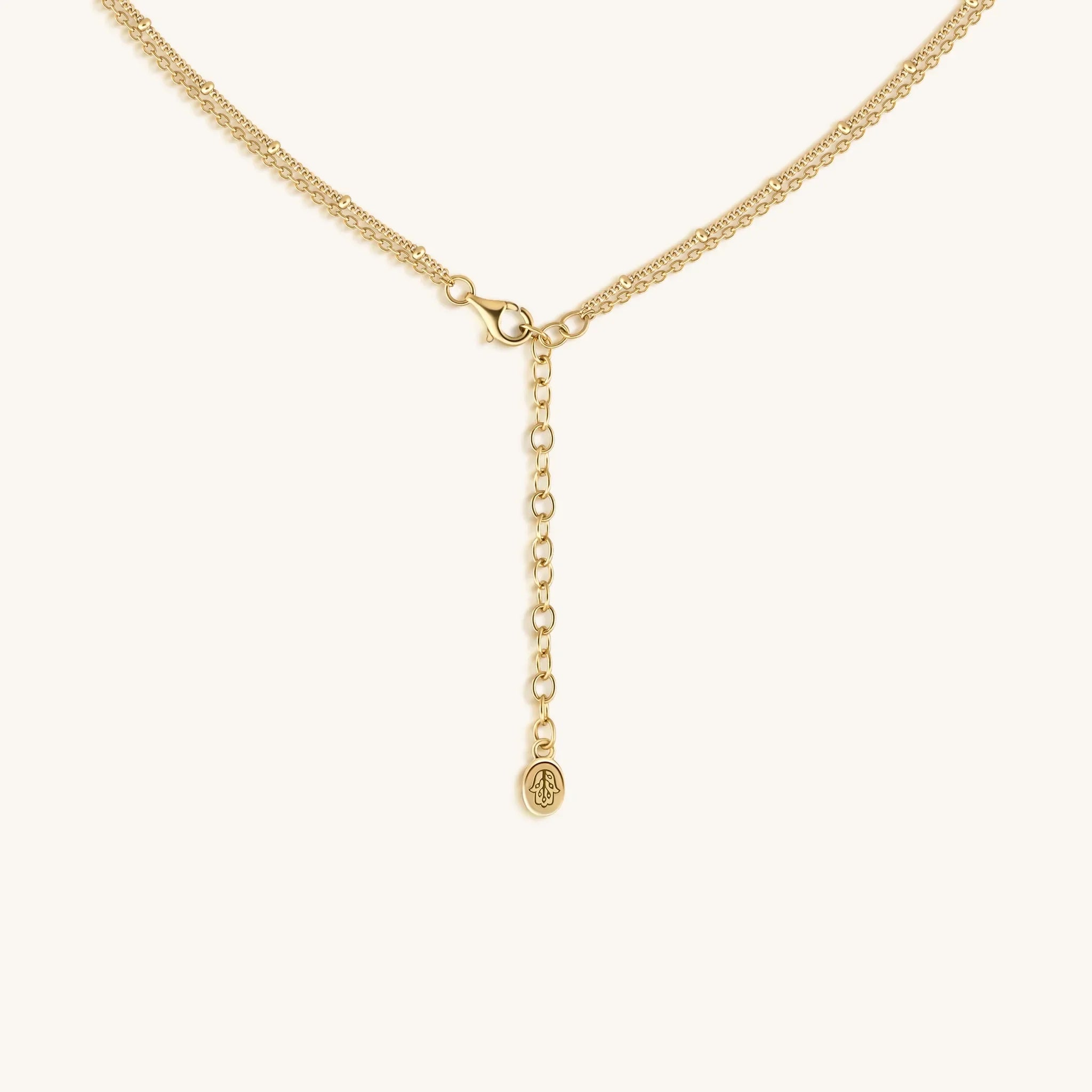 Golden Harmony - Double Chain Necklace