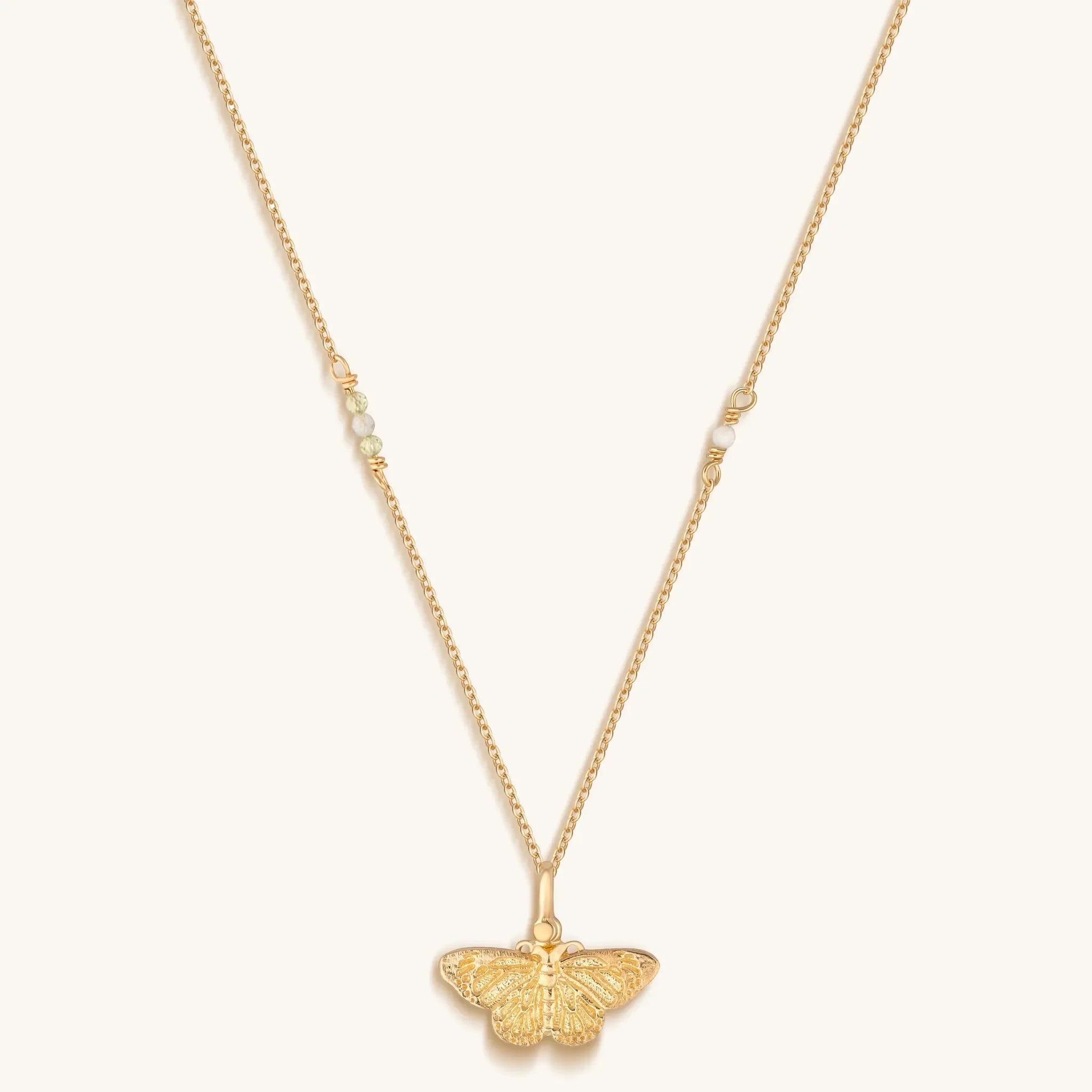 Spontaneous Joy - Butterfly Pendant Necklace