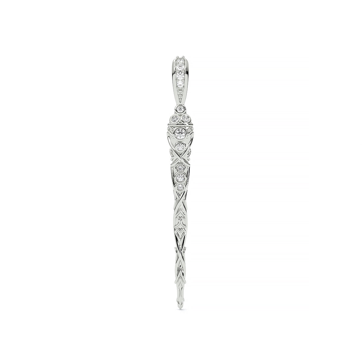 Diamond Wand Pendant