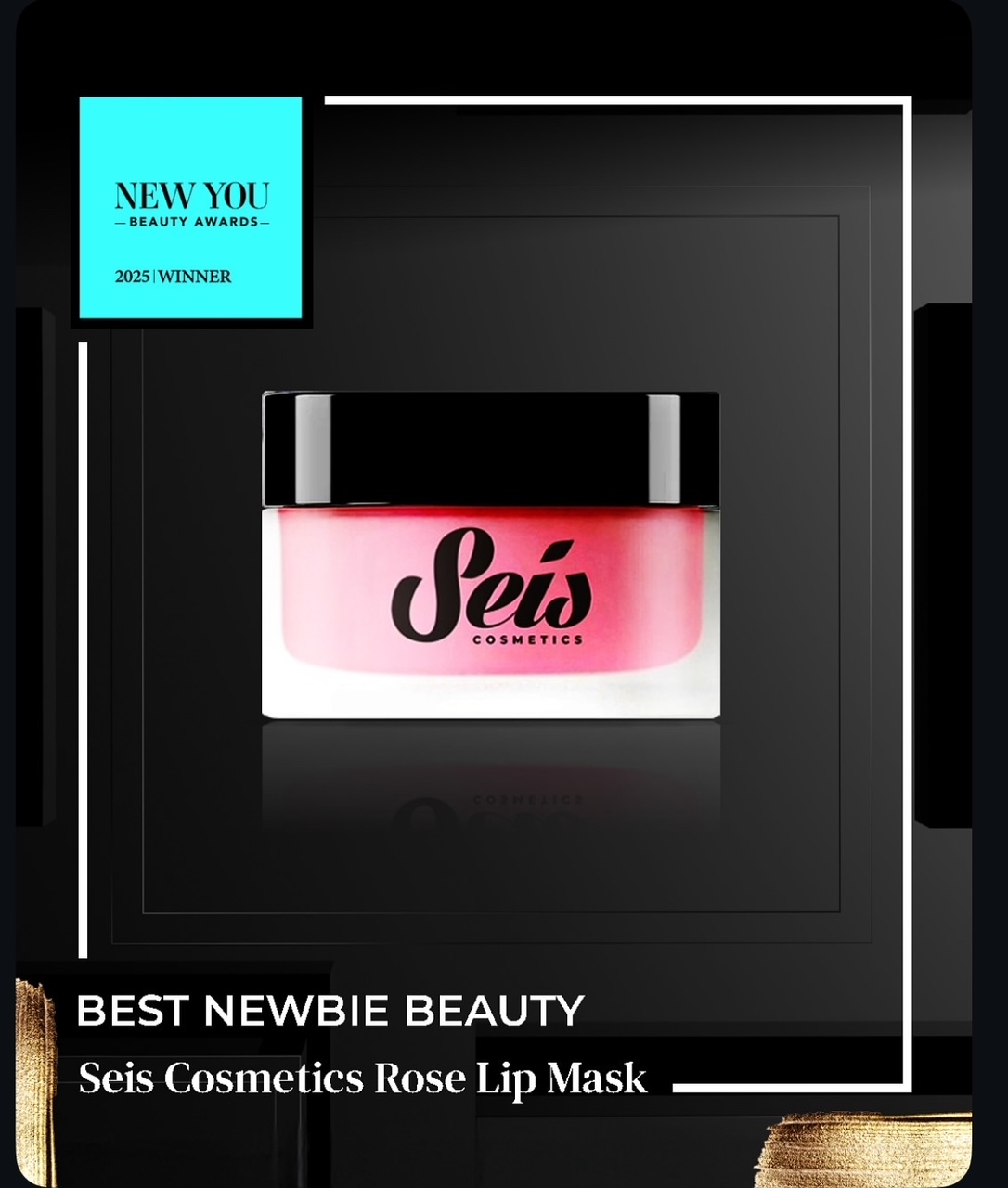 Rose Lip Mask by Seis Cosmetics