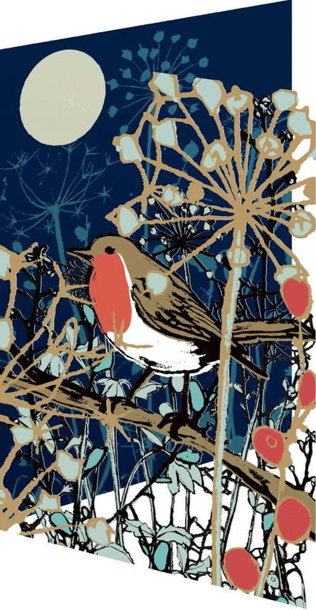 Winter's Tale Robin Lasercut Christmas Seasonal Card