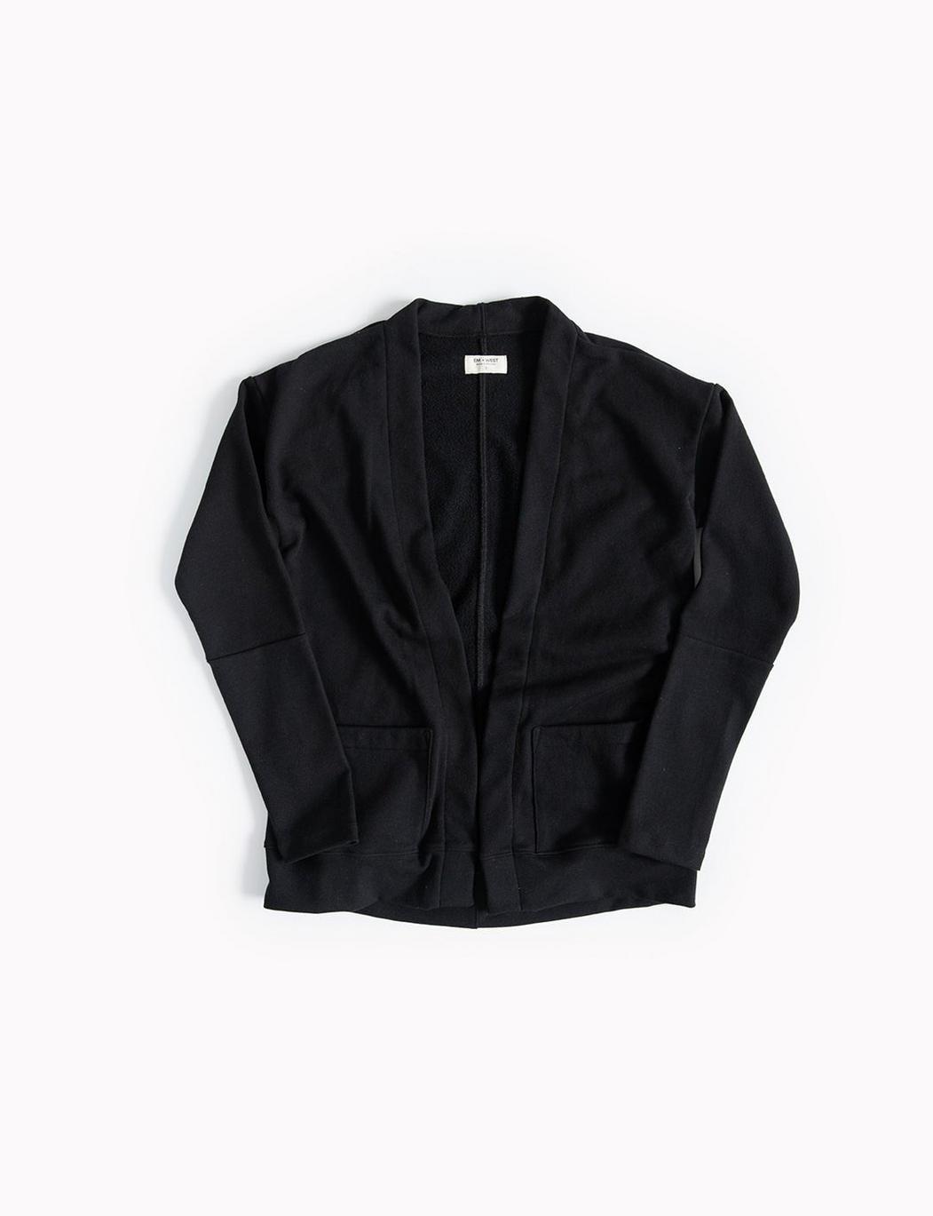 The Women's Relaxed Cardi - Black