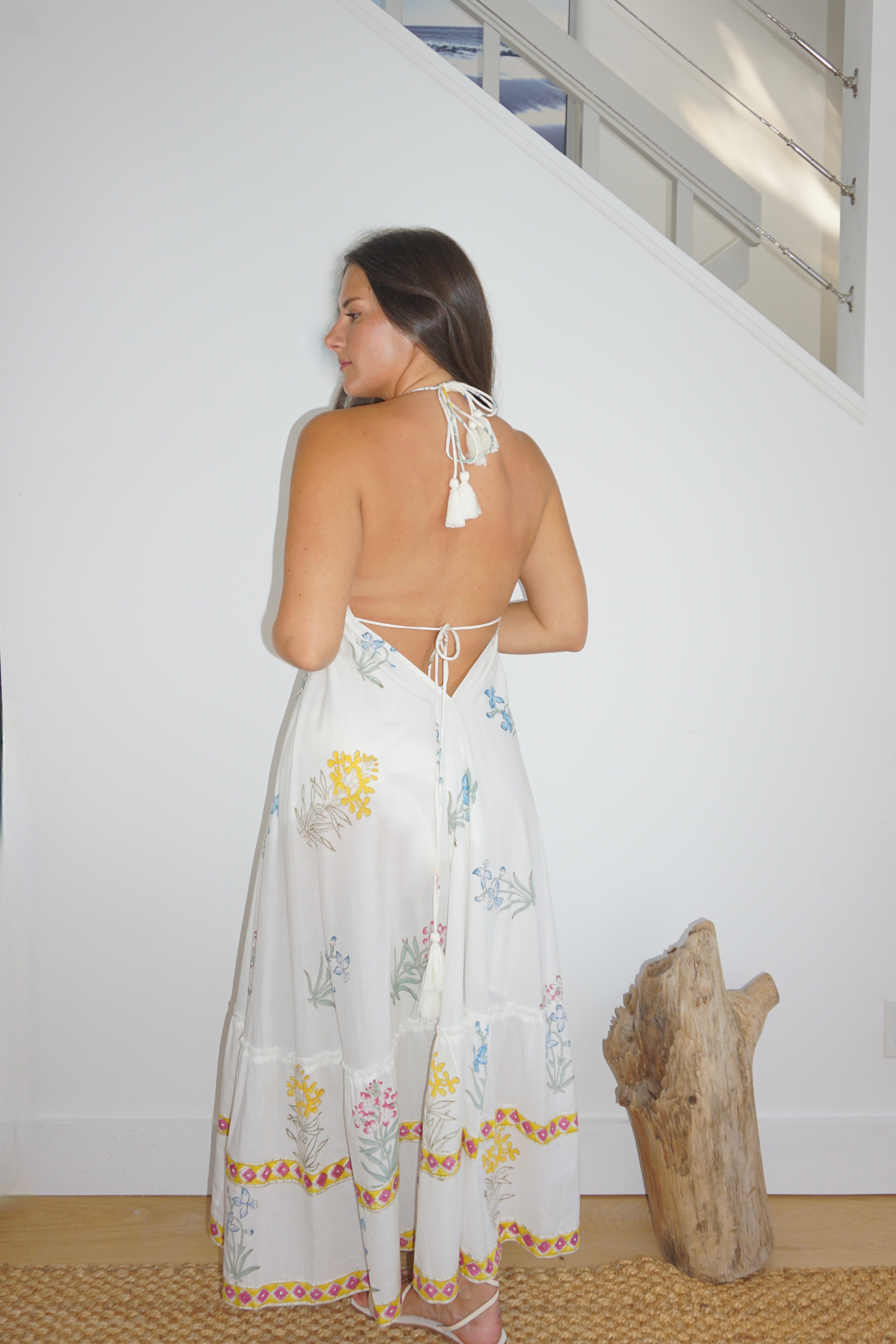 Ziggy Dress in Mixed Print Floral