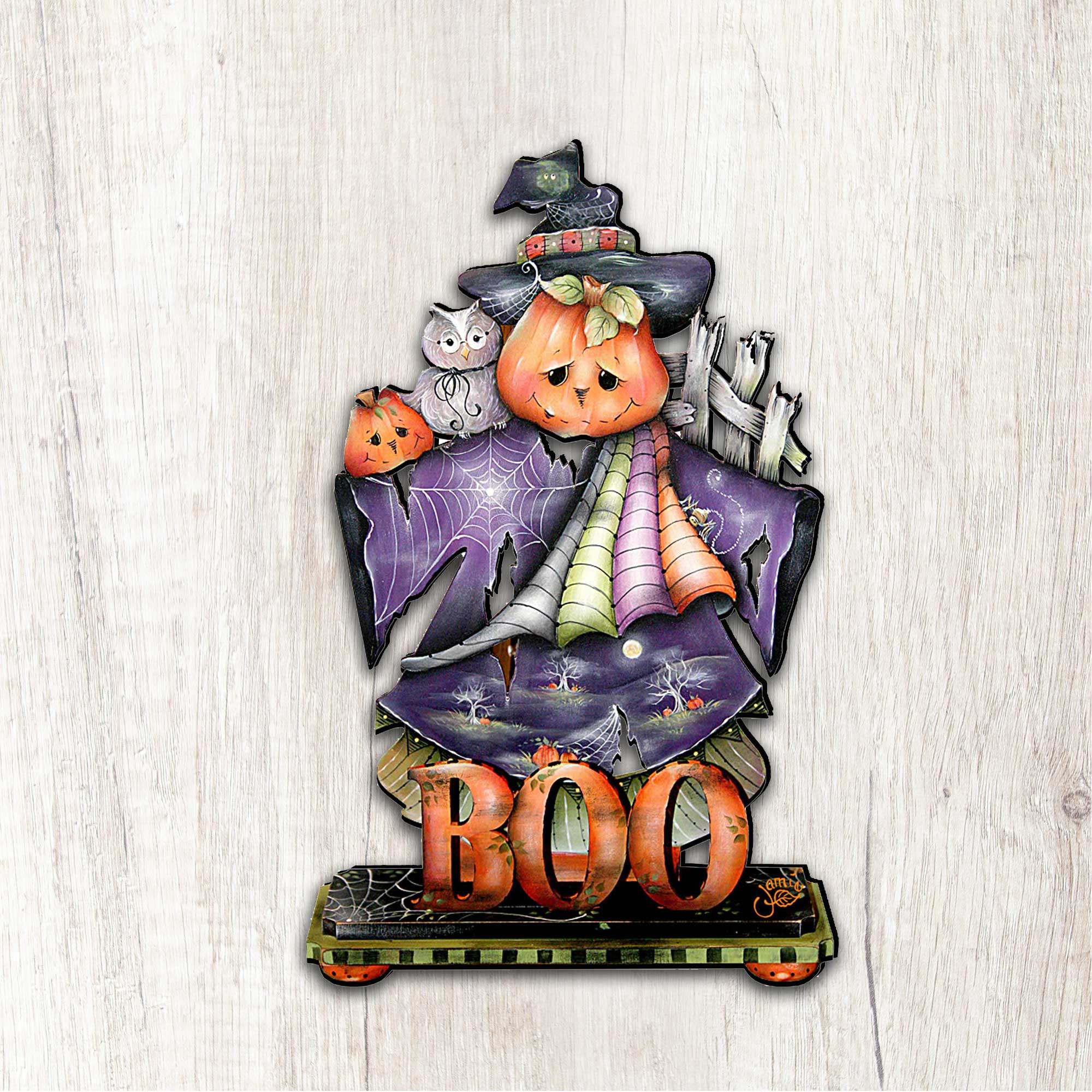 This Boos for You Halloween Door Decor by Jamie Mills-Price - Thanksgiving Halloween Decor - 8457407H