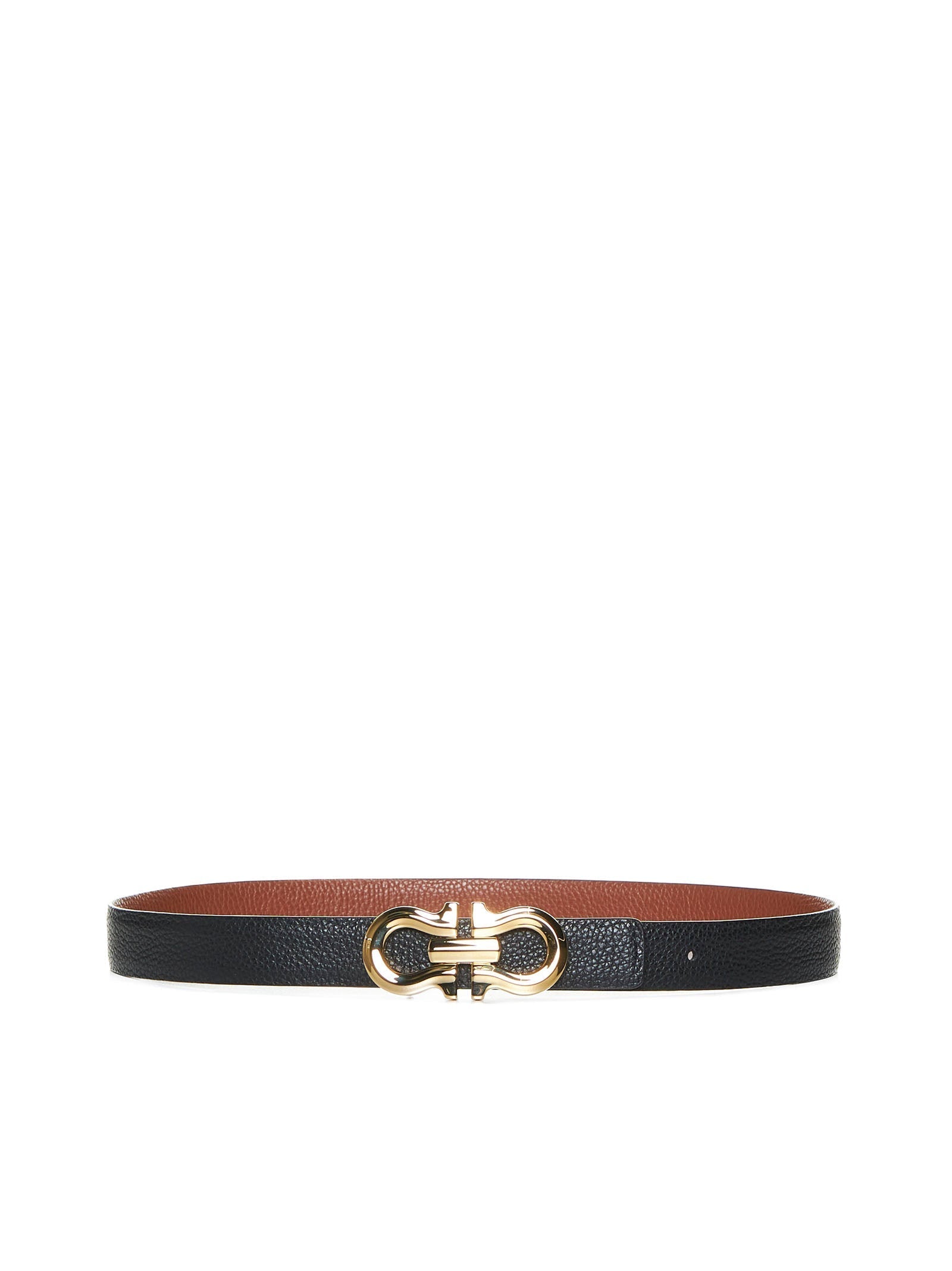 Ferragamo Women Gancini Reversible Leather Belt Ferragamo