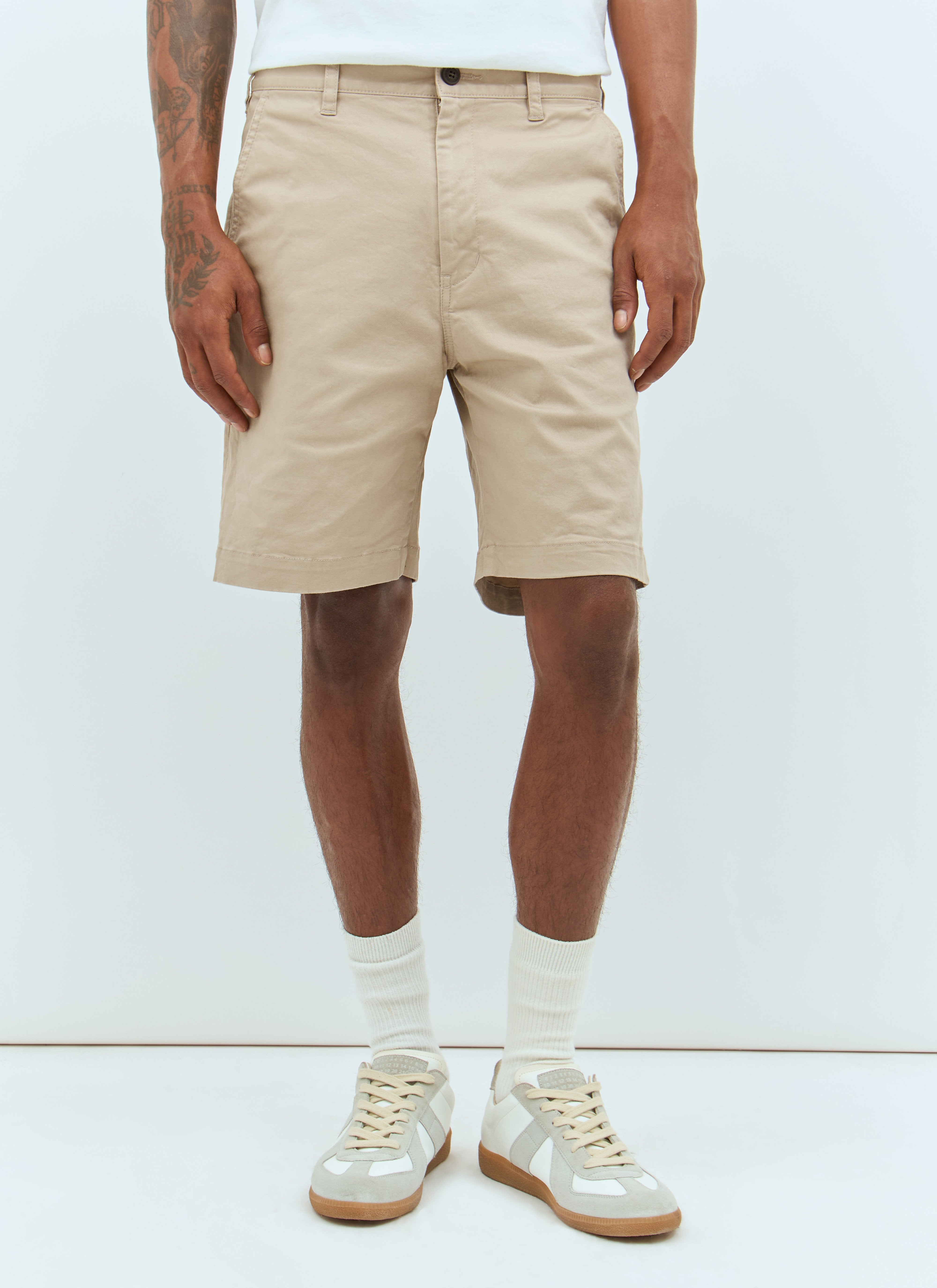 A Bathing Ape® Men Ape Head One Point Chino Shorts