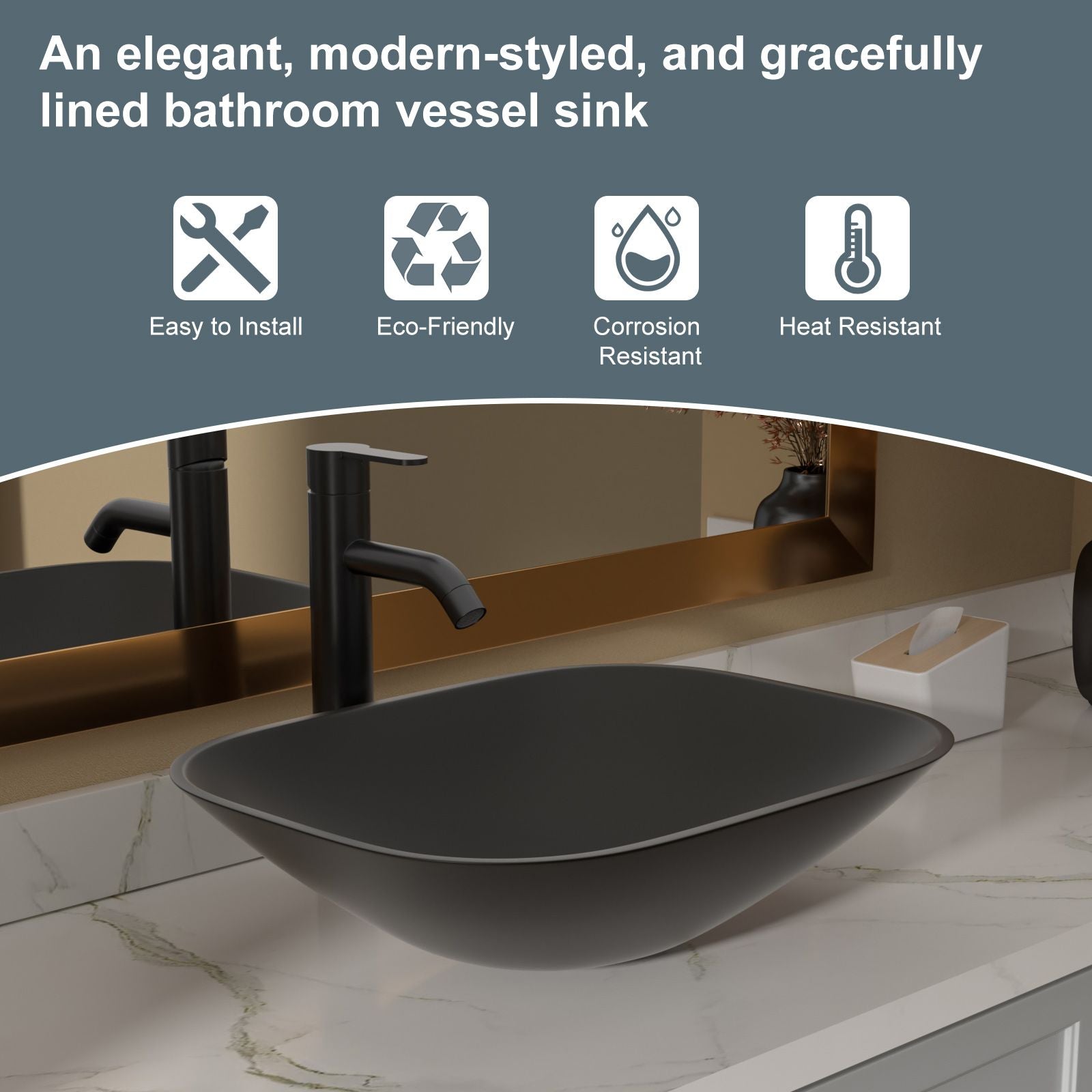 Above Counter Artistic Tempered Glass Bathroom Sink Transparent Counter Top Bathroom Single Bowl Vessel Basin