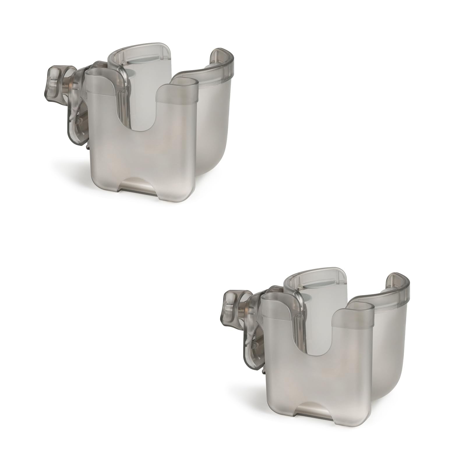 Accmor Stroller Cup Holder with Phone Holder, Bike Cup Holder, Universal Cup Holder for Uppababy Nuna Doona Strollers, 2-in-1 Cup Phone Holder for Stroller, Bike, Wheelchair, Walker, Scooter