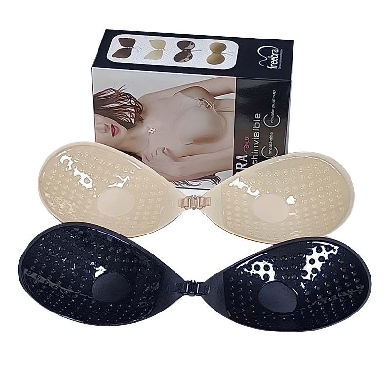 Adhesive Bra Strapless Sticky Invisible Push up Silicone Bra