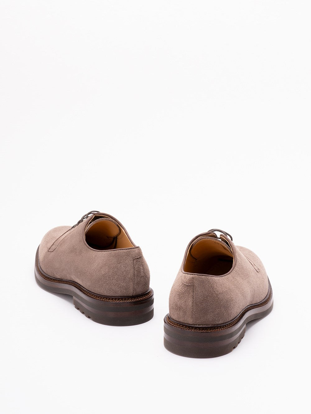 Brunello Cucinelli Men Suede Derbys