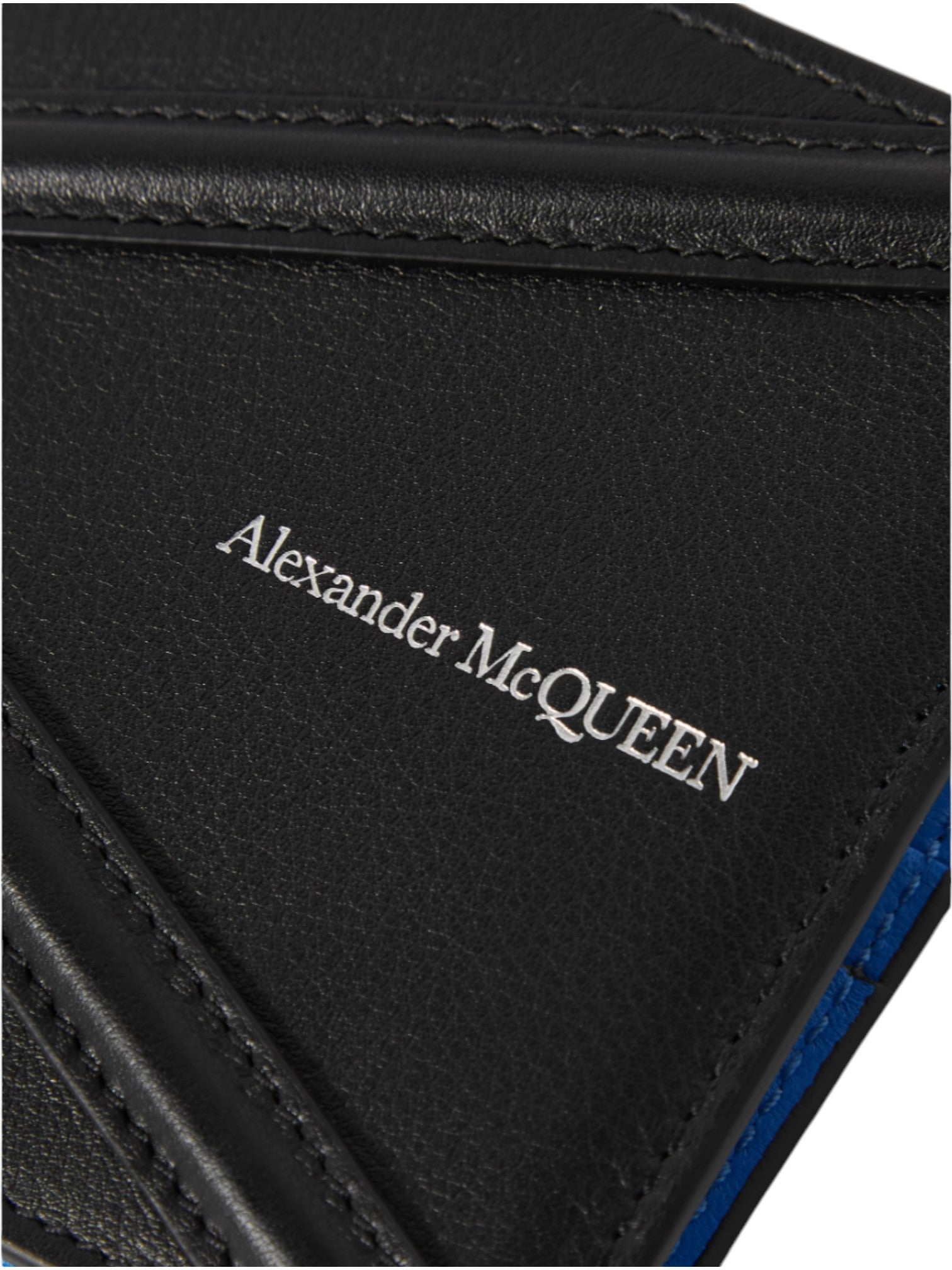 Alexander McQueen The Harness Billfold Wallet, Black