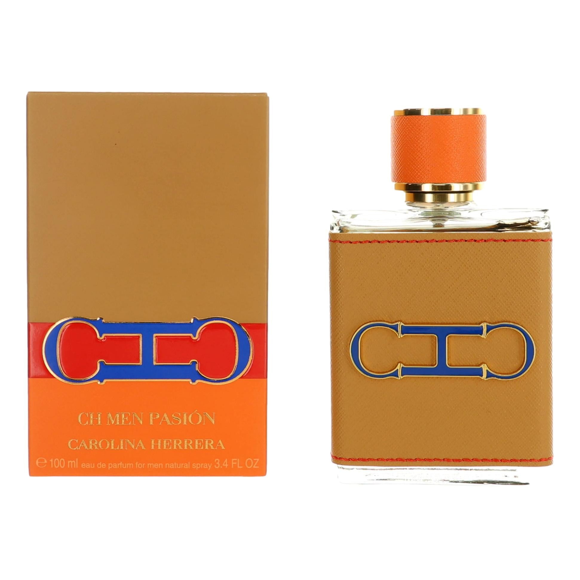 Carolina Herrera CH Men Pasion Eau de Parfum Spray for Men 3.4 Oz