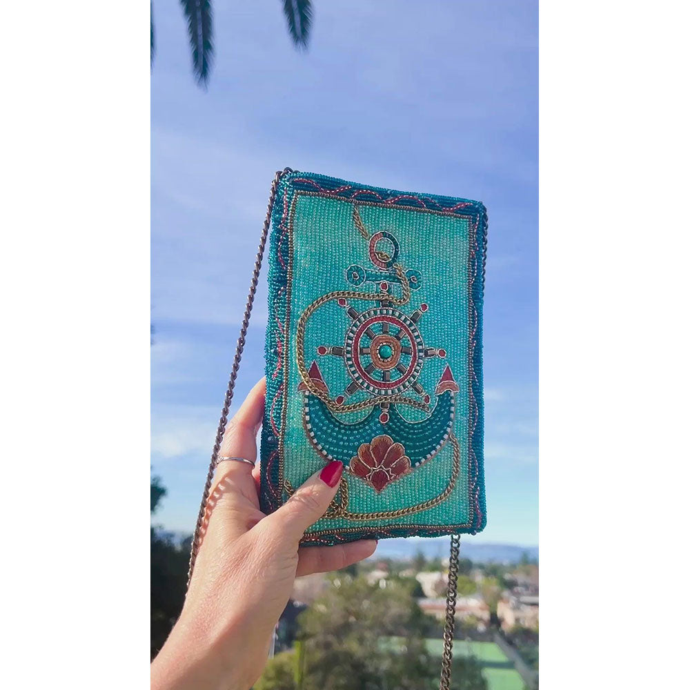 Anchors Away Mini Crossbody by Mary Frances