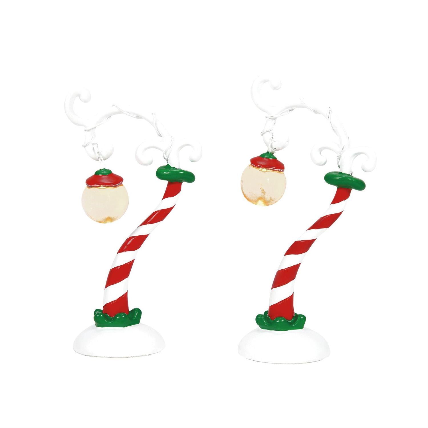 Grinch Streetlights - 2 Piece Set