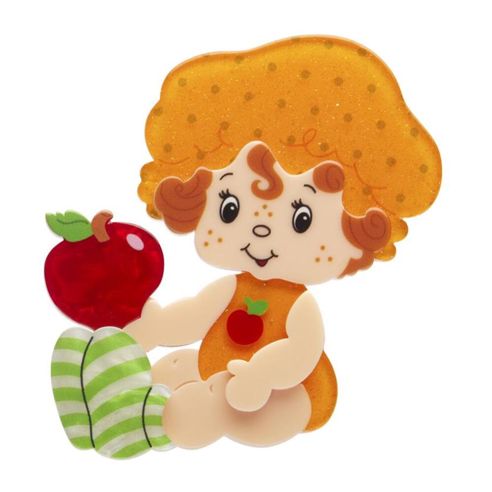 Apple Dumplin' Brooch by Erstwilder