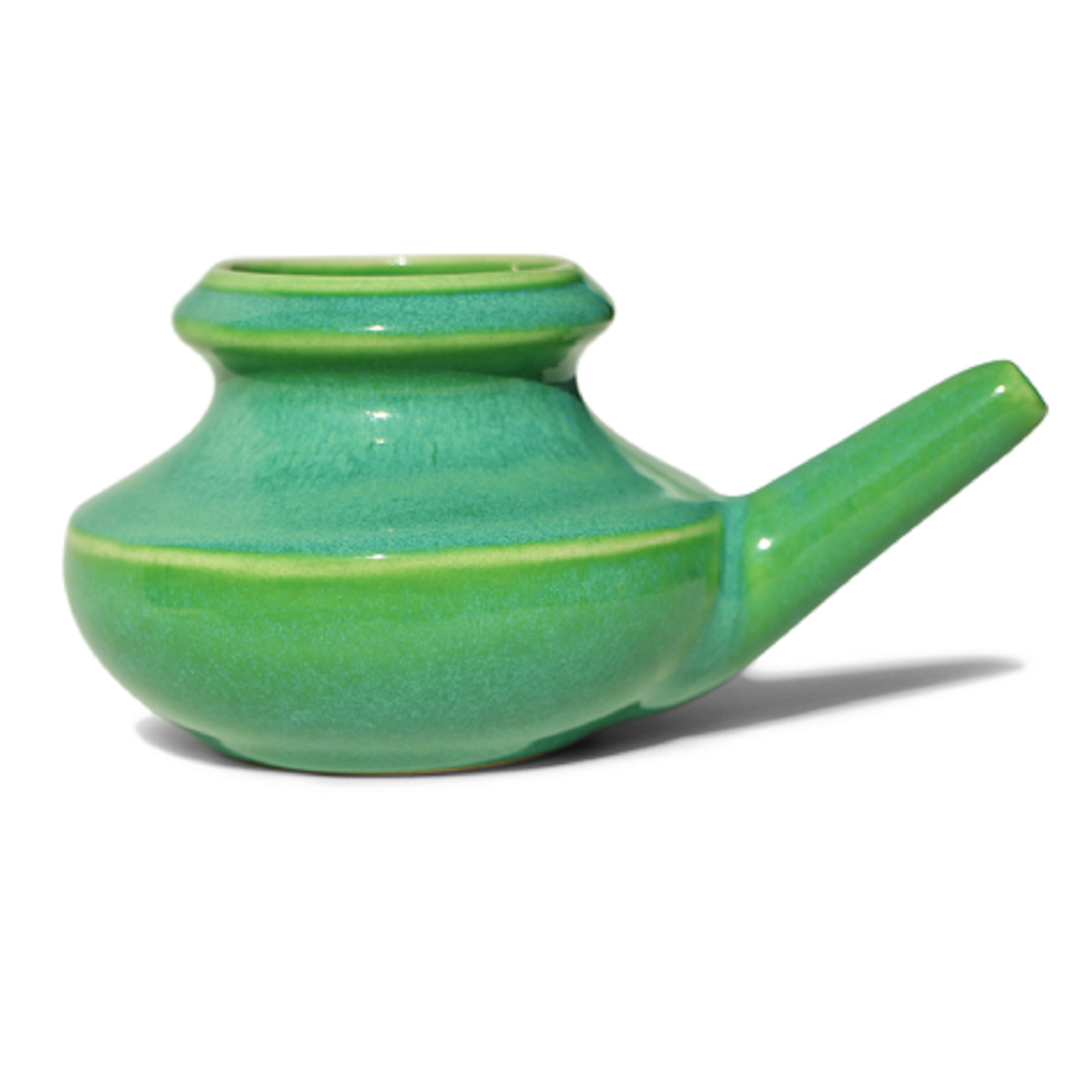 Handmade Ceramic for nasal cleansing - Netipot by OMSutra
