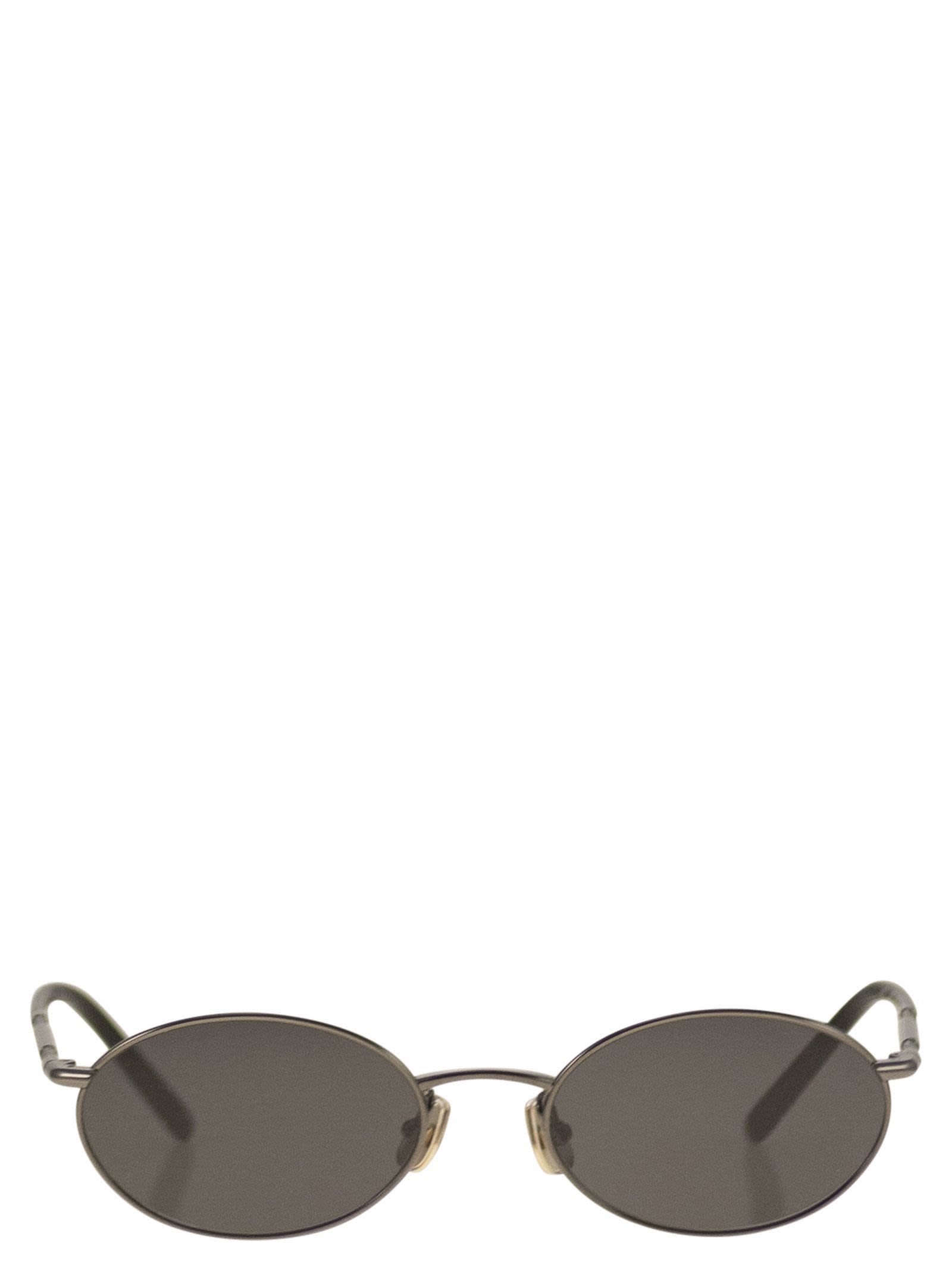 Brunello Cucinelli Unisex Timeless Reflections Sunglasses In Titanium