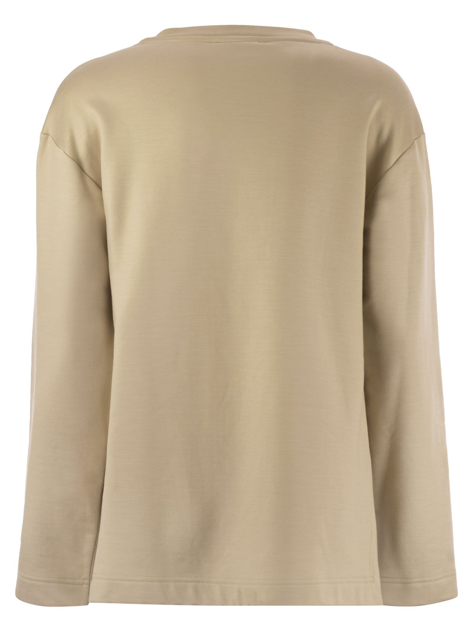 Maxmara Women Berma - Silk And Cotton Sweatshirt