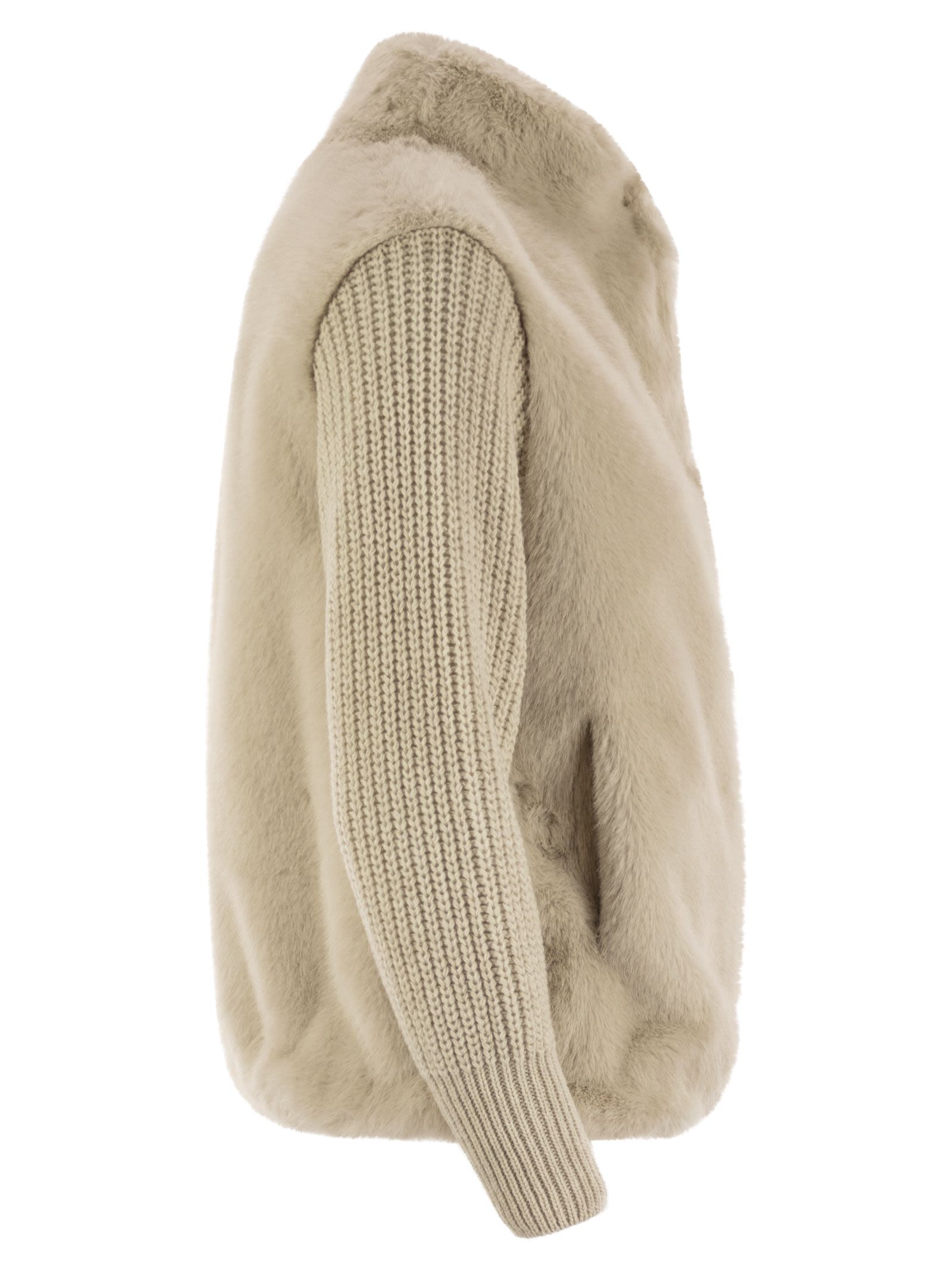 Herno Women Faux Fur Jacket