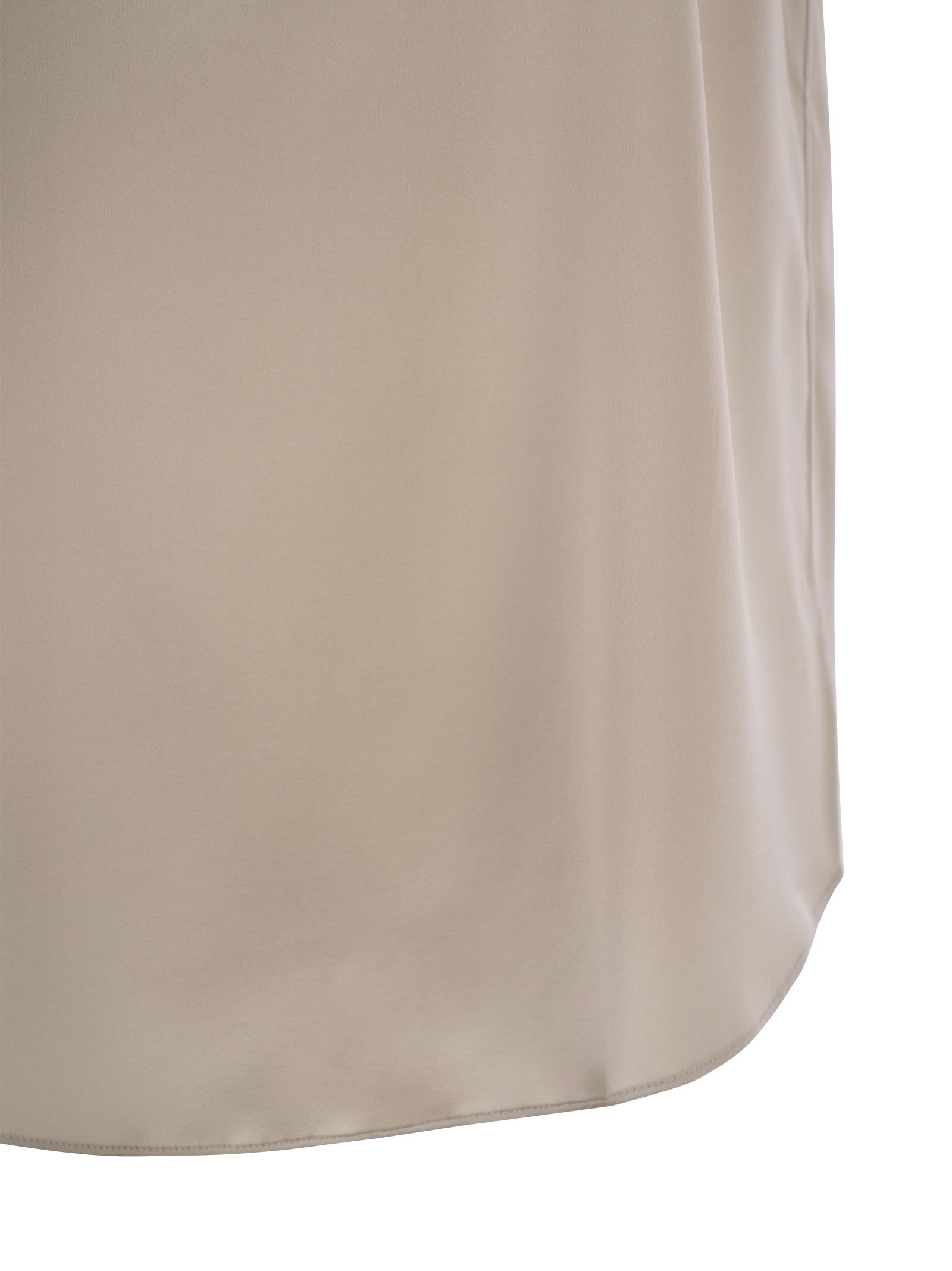 Brunello Cucinelli Women Stretch Silk Satin Top