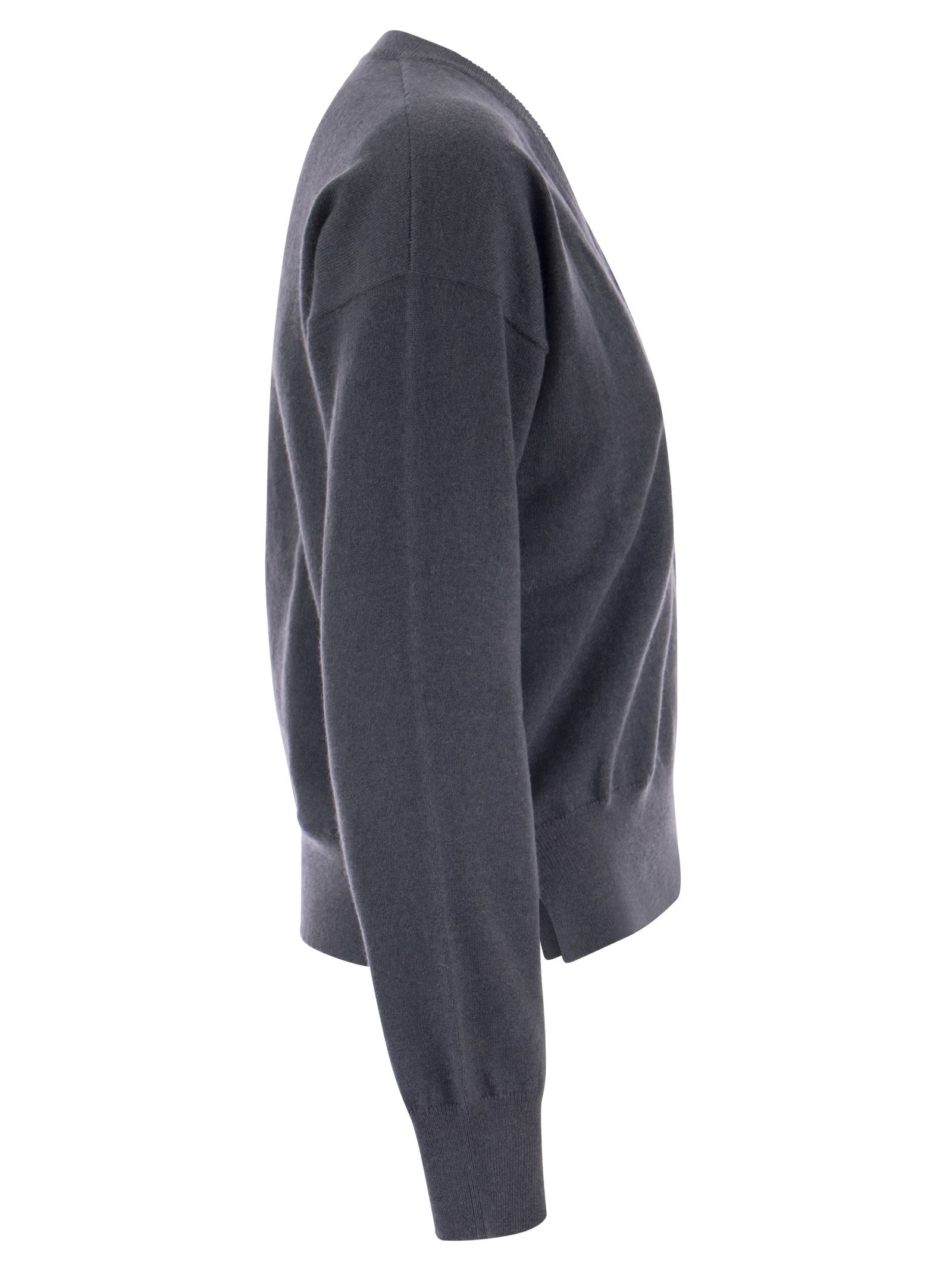 Brunello Cucinelli Women Cashmere Sweater With Pocket