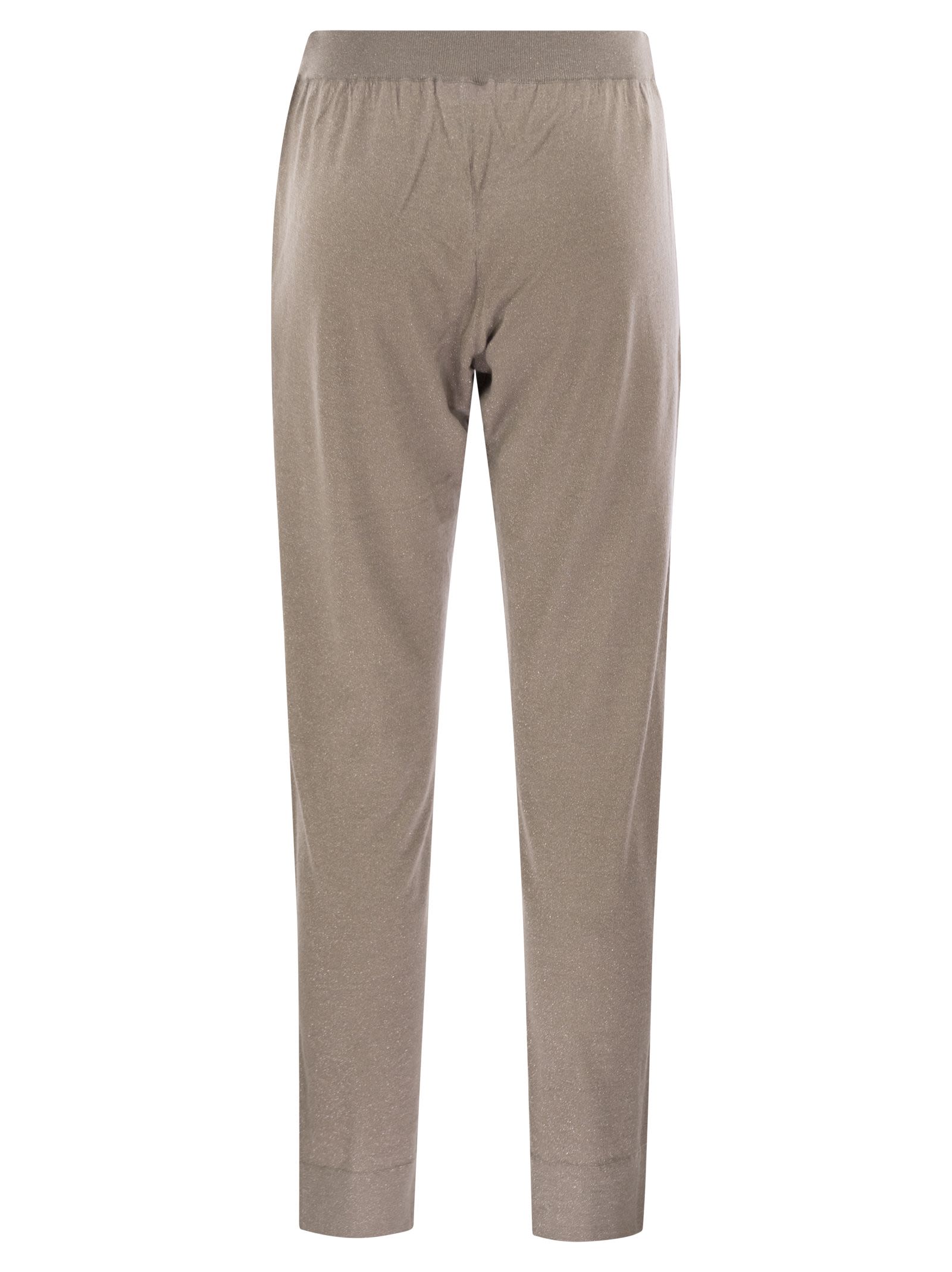 Brunello Cucinelli Women Sparkling Lightweight Cashmere And Silk Trousers