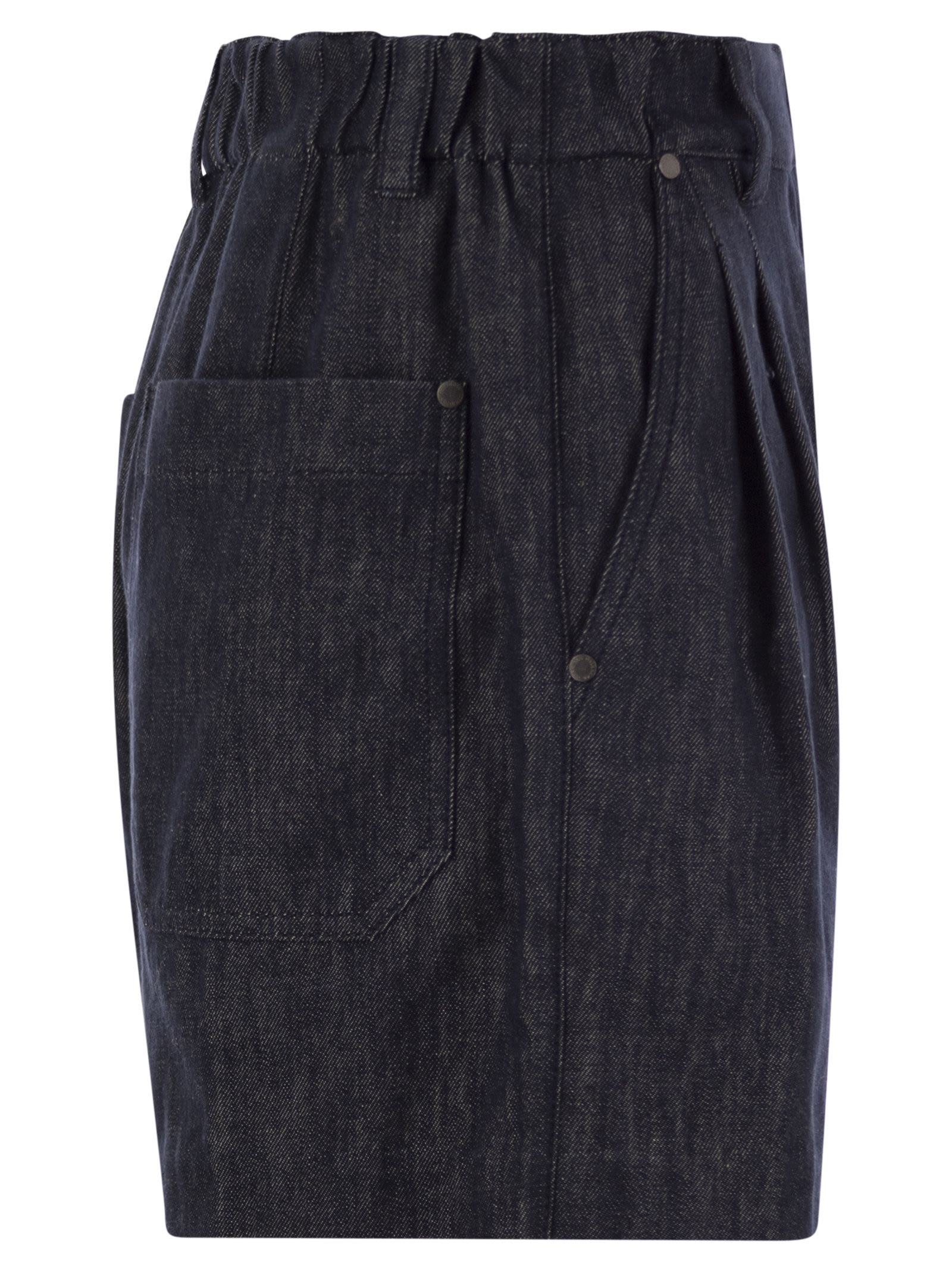 Brunello Cucinelli Women Denim Shorts