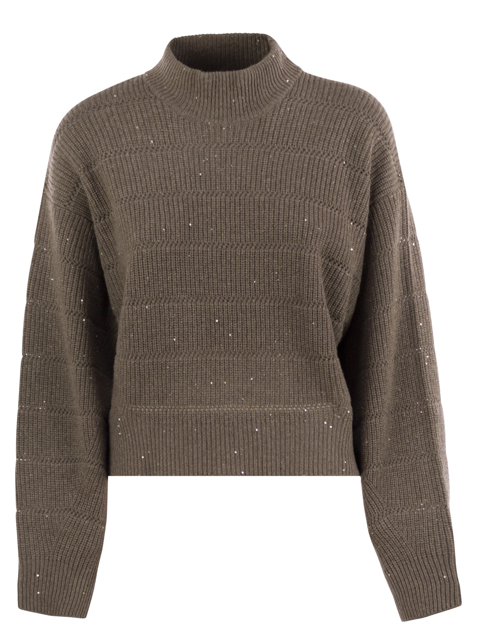 Brunello Cucinelli Women Cashmere And Wool Turtleneck Sweater