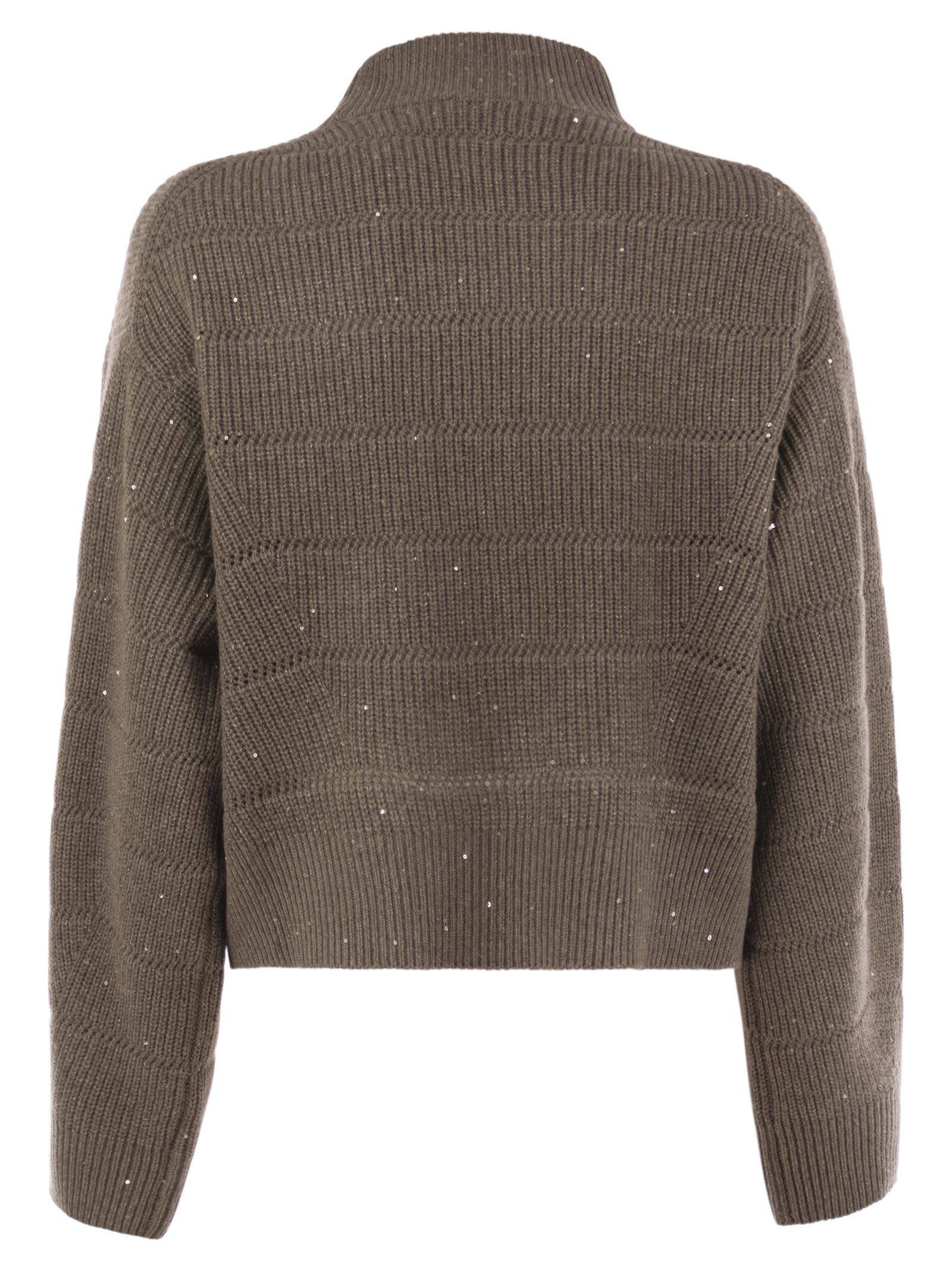 Brunello Cucinelli Women Cashmere And Wool Turtleneck Sweater