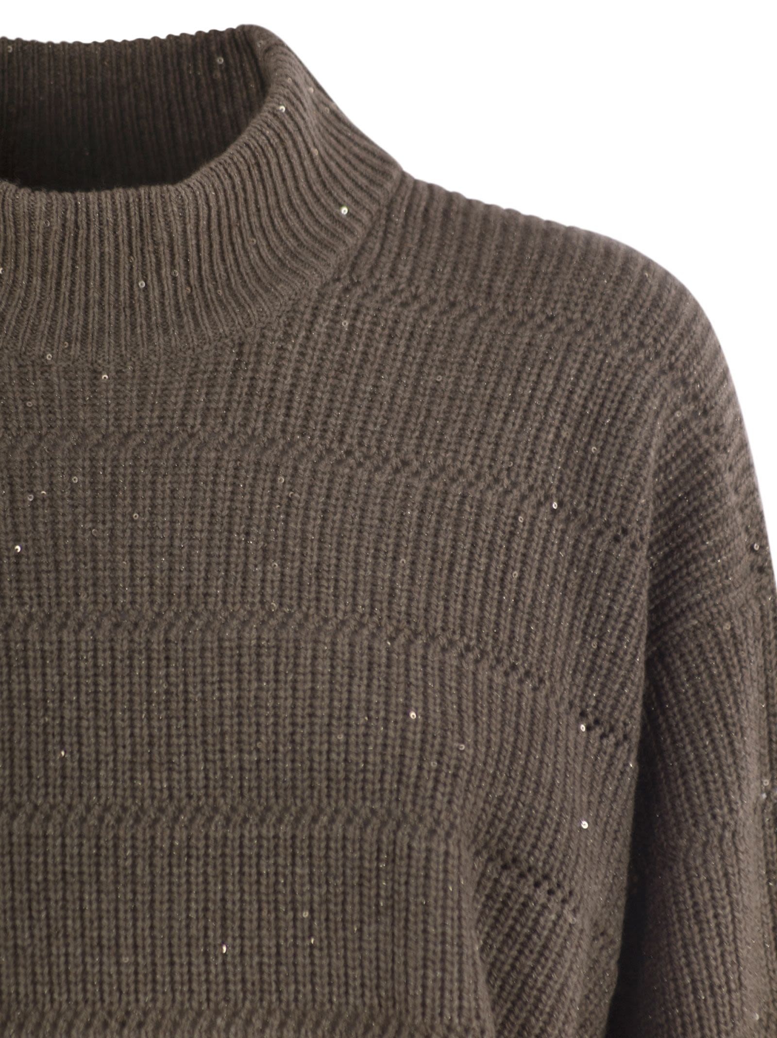 Brunello Cucinelli Women Cashmere And Wool Turtleneck Sweater