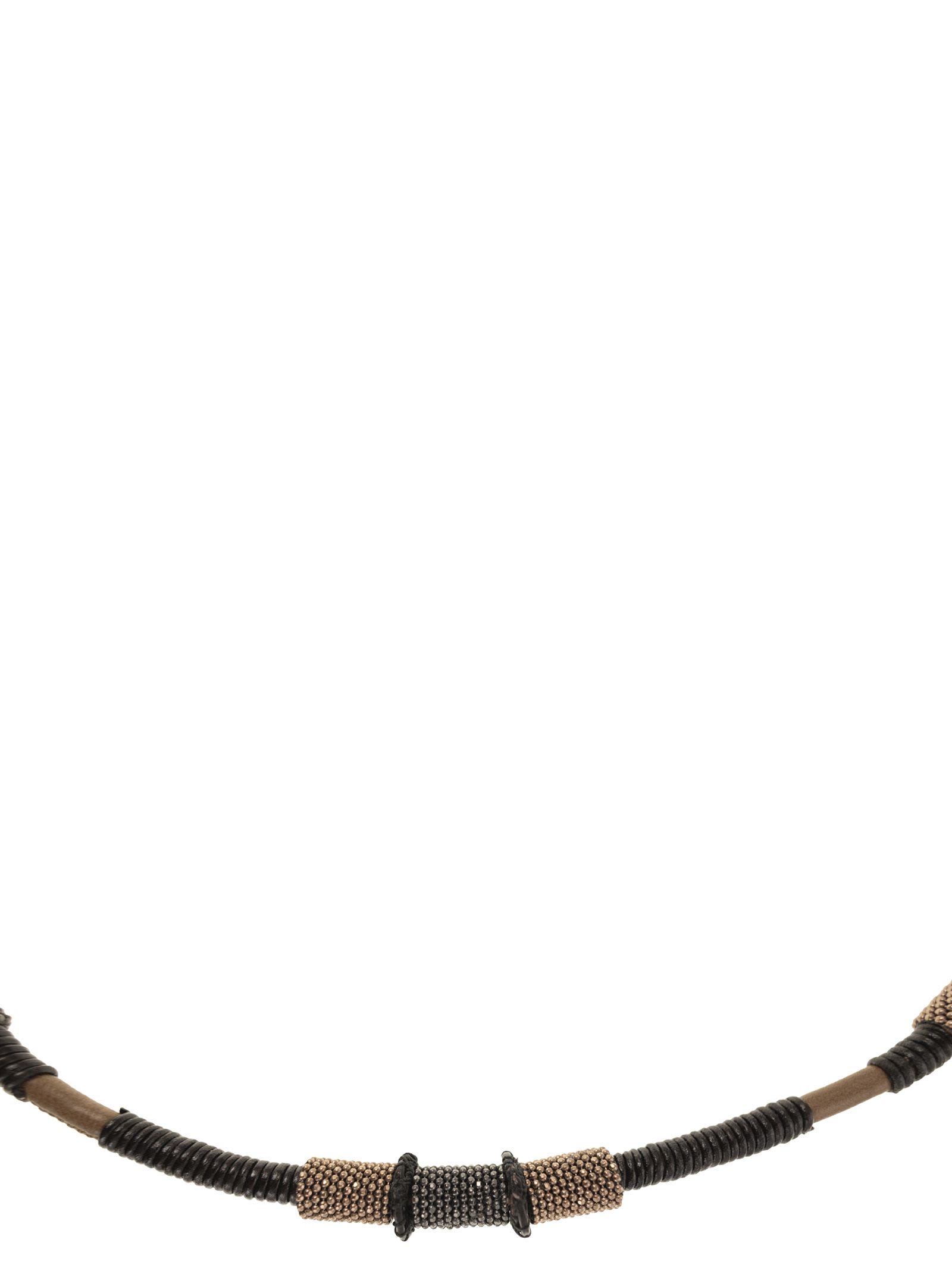 Brunello Cucinelli Women Necklace In Jewellery And Leather