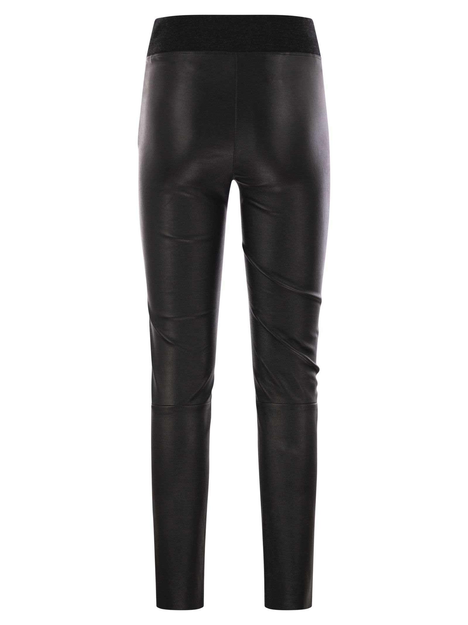 Brunello Cucinelli Women Stretch Nappa Leggings