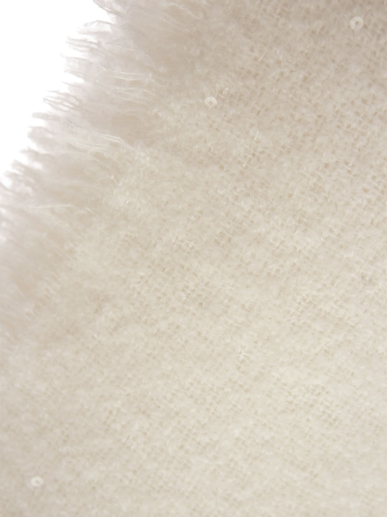 Brunello Cucinelli Women Soft Dazzling Cashmere And Silk Scarf