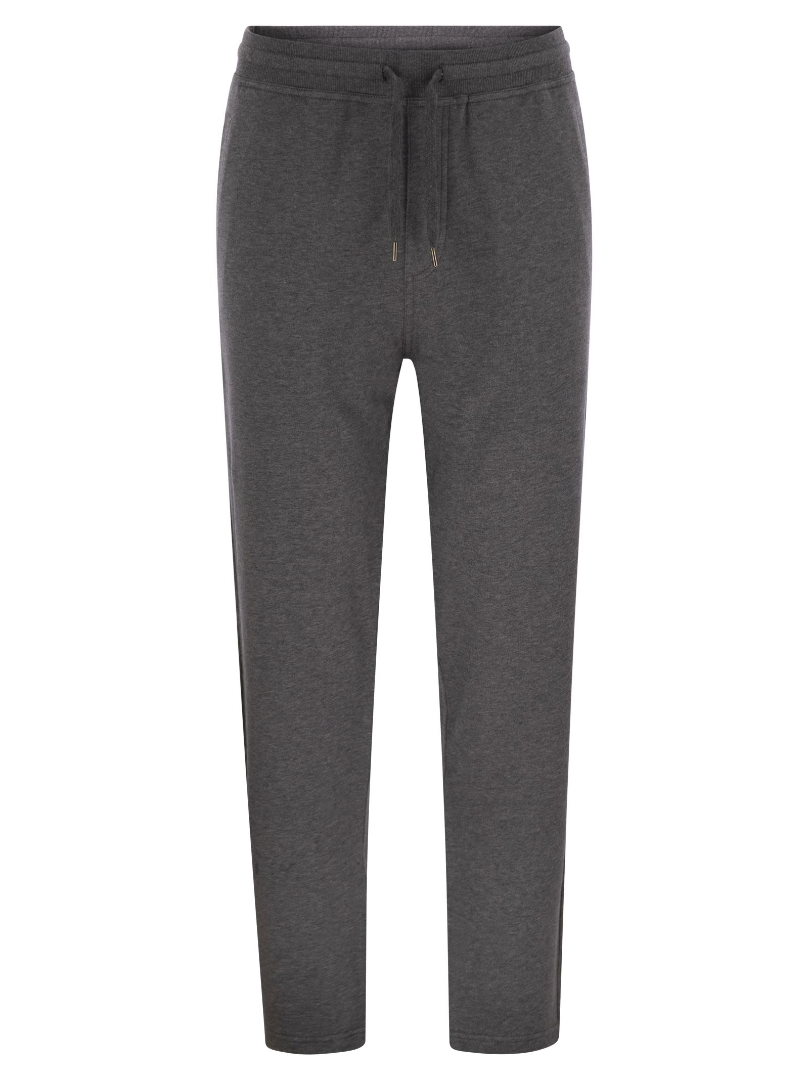 Brunello Cucinelli Men Techno Cotton Fleece Trousers