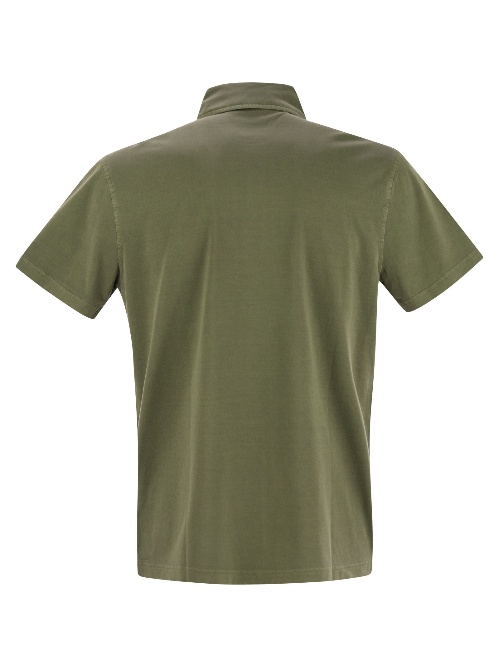 Fay Men Cotton Jersey Polo Shirt