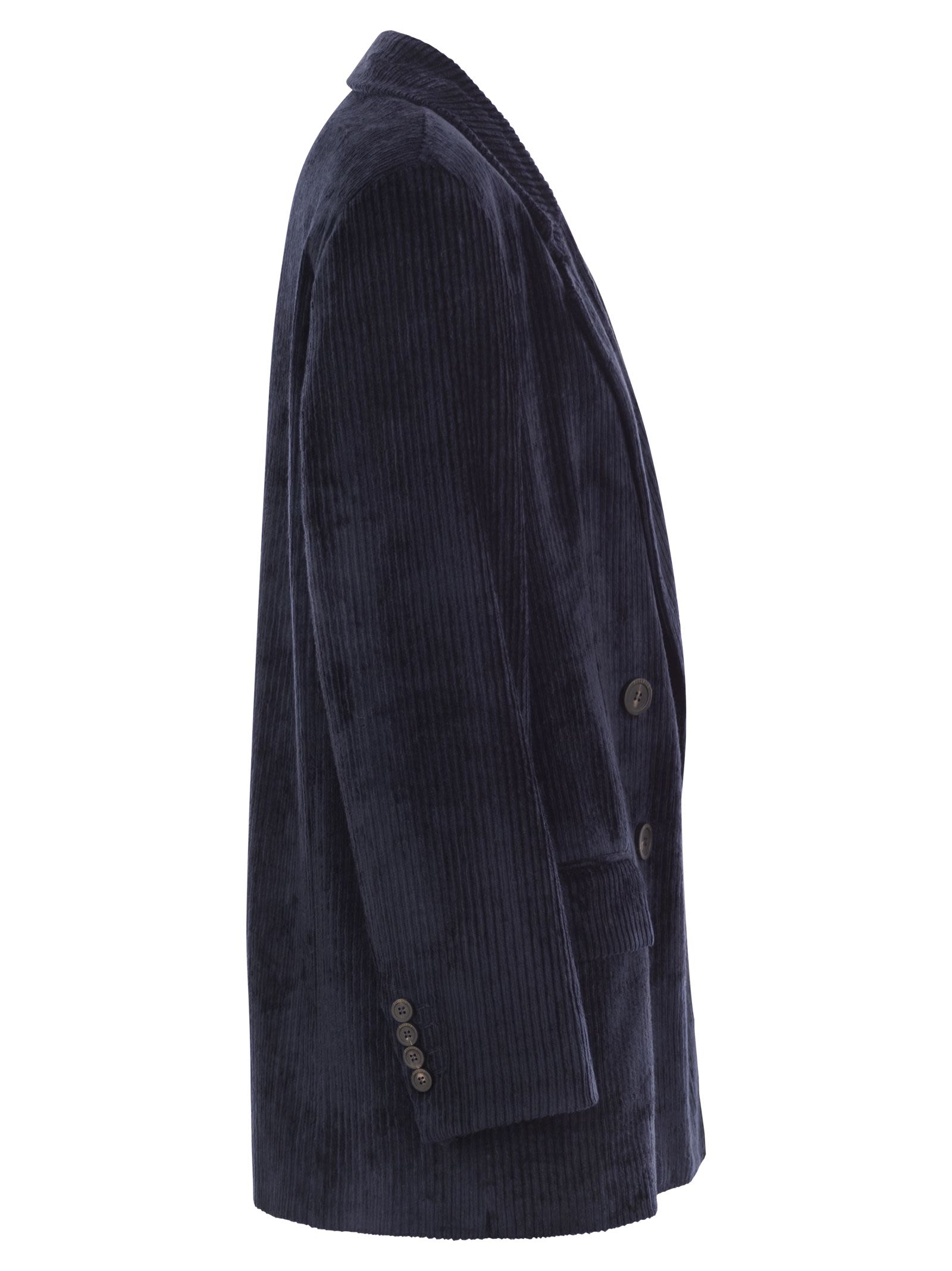 Peserico Women Velvet Double-Breasted Blazer