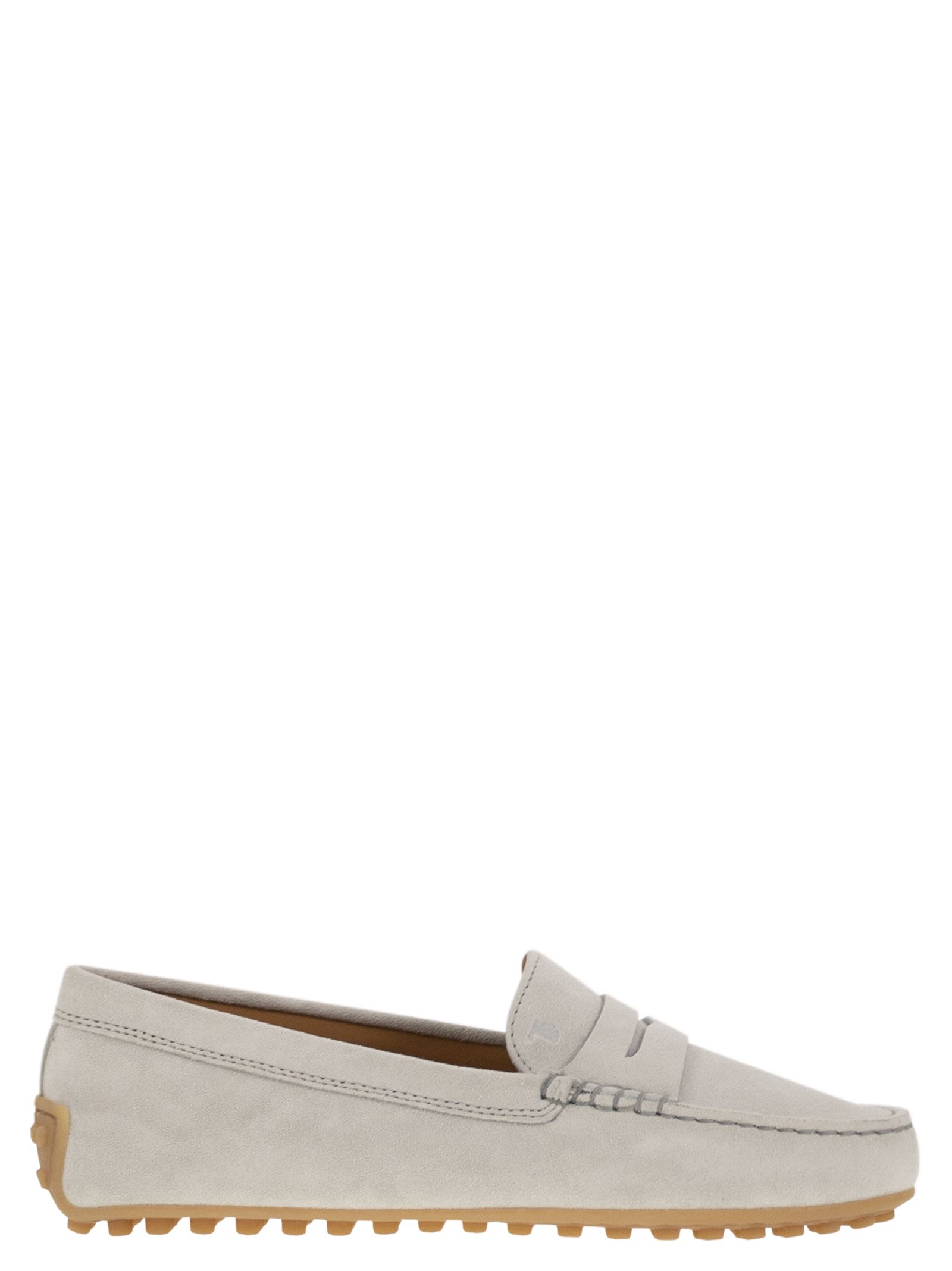 Tod's Women City Gommino Suede Loafer