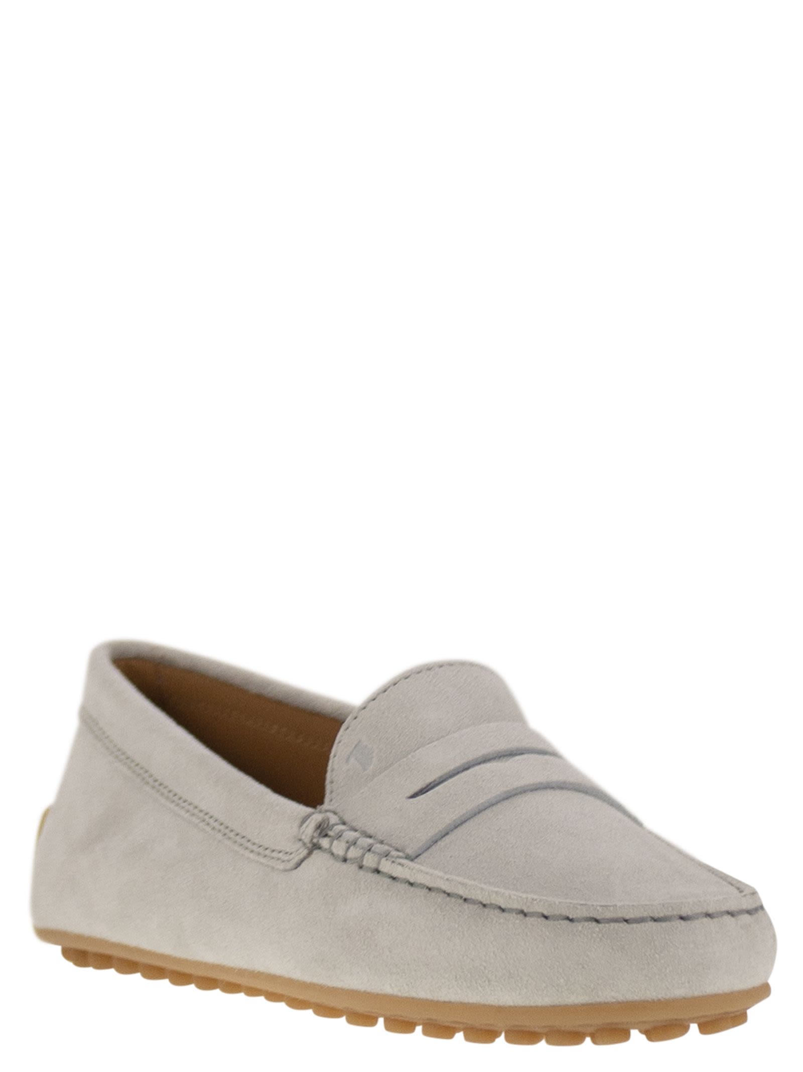 Tod's Women City Gommino Suede Loafer