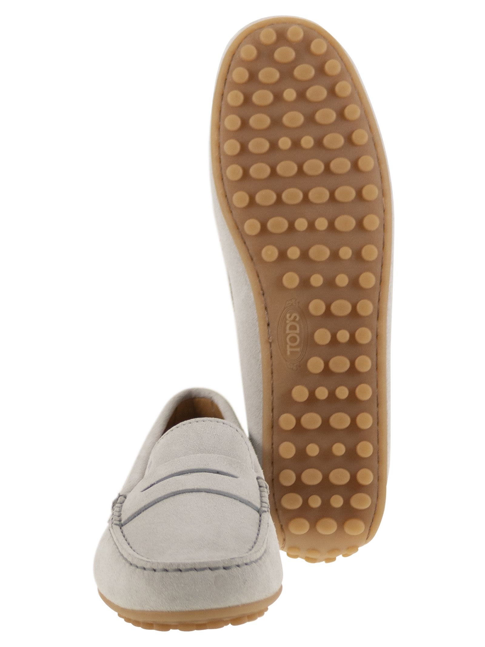 Tod's Women City Gommino Suede Loafer