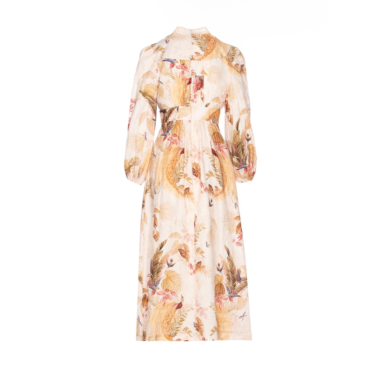 Zimmermann Women Ascension Plunge Midi Dress