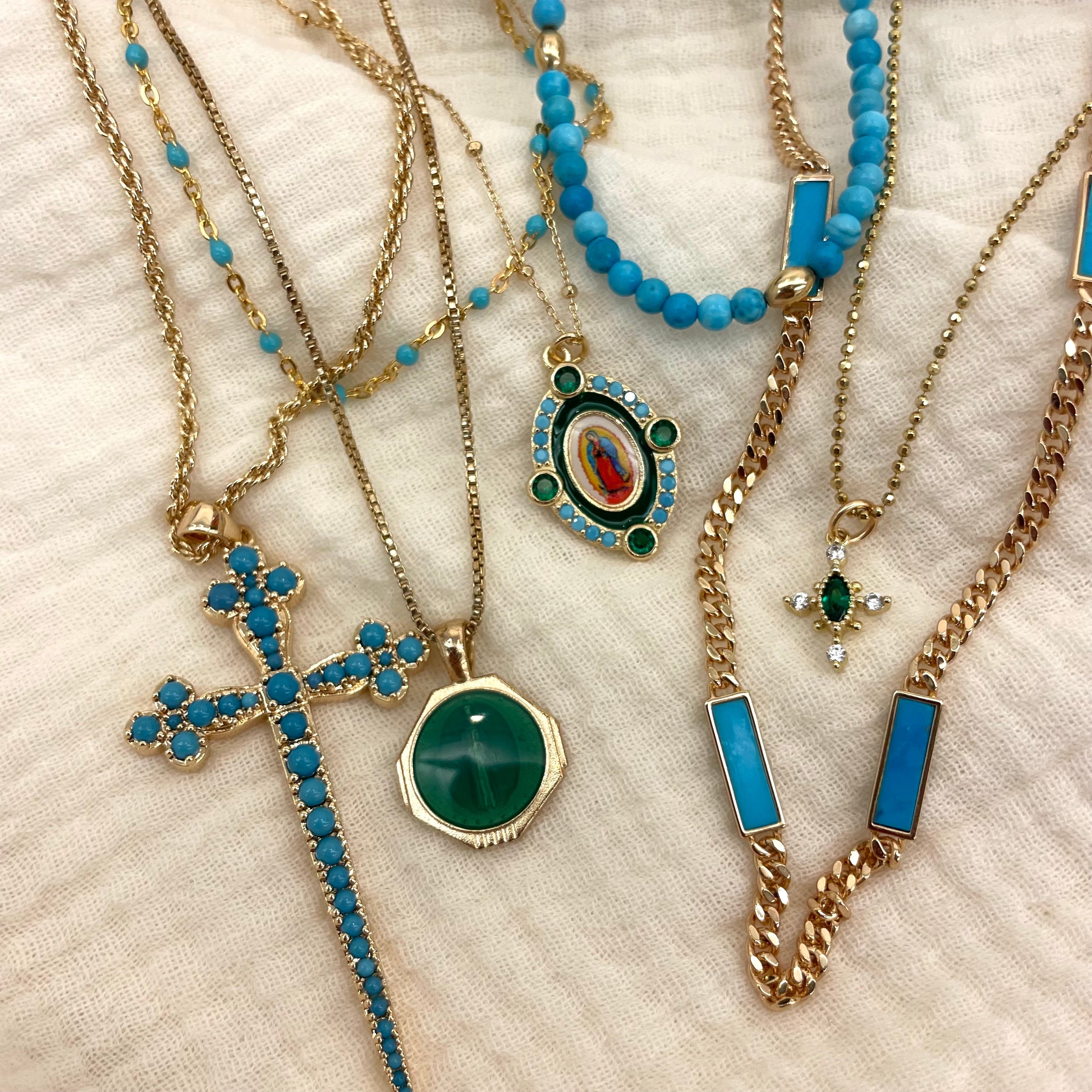 Athena Cross Necklace