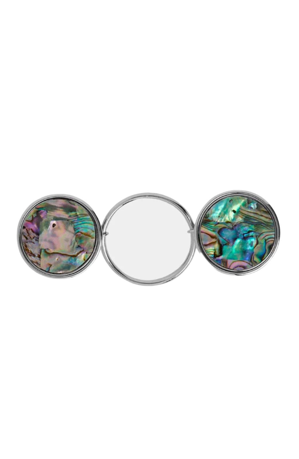 Coco + Carmen Fastener Abalone