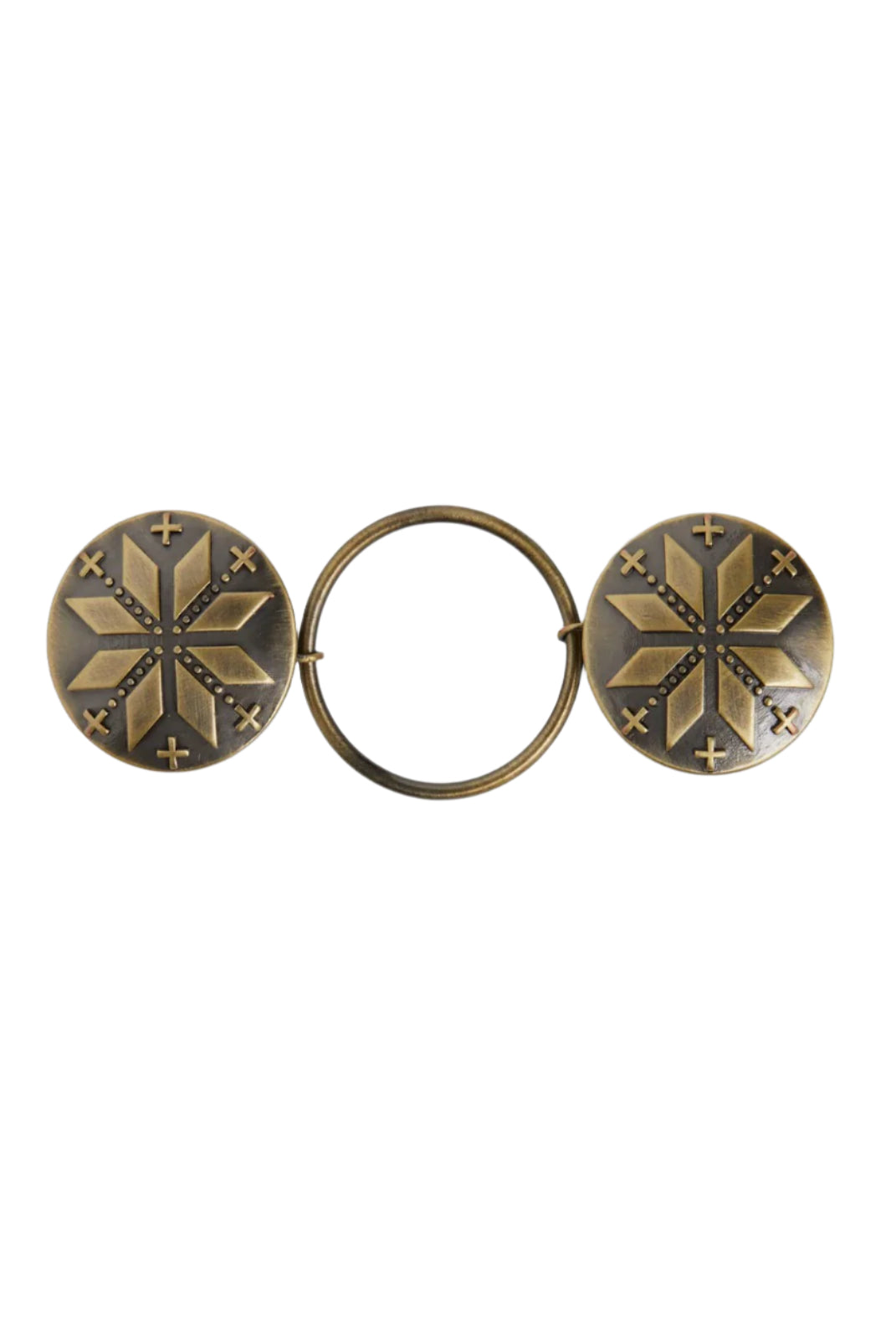 Coco + Carmen Fastener Brass