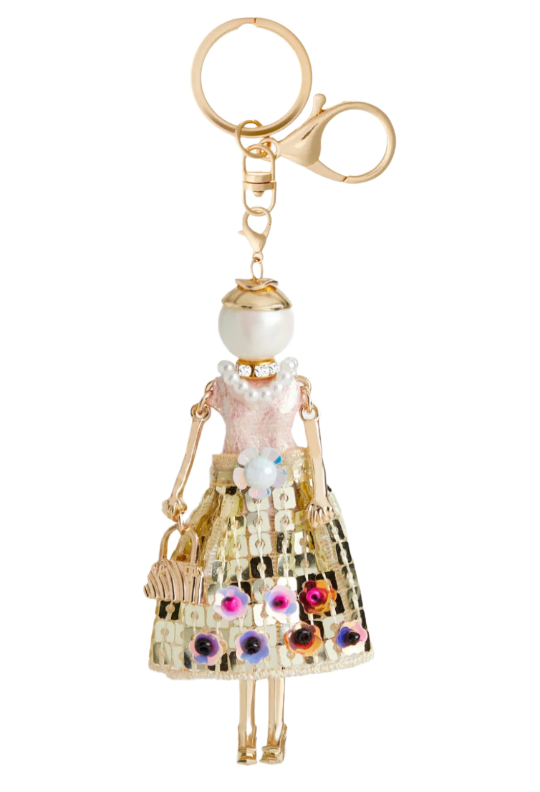 Coco + Carmen Charming Ladies Bag Charm + Key Fob - Khalani